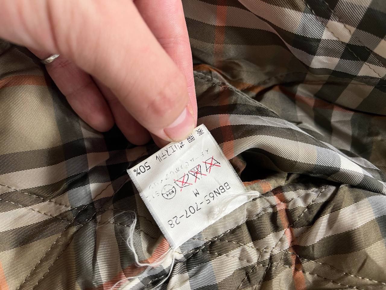 Burberry 00’s BURBERRY’S NOVA CHECK HOODED RARE COAT PARKA OLD MONEY Size US M / EU 48-50 / 2 - 10 Thumbnail