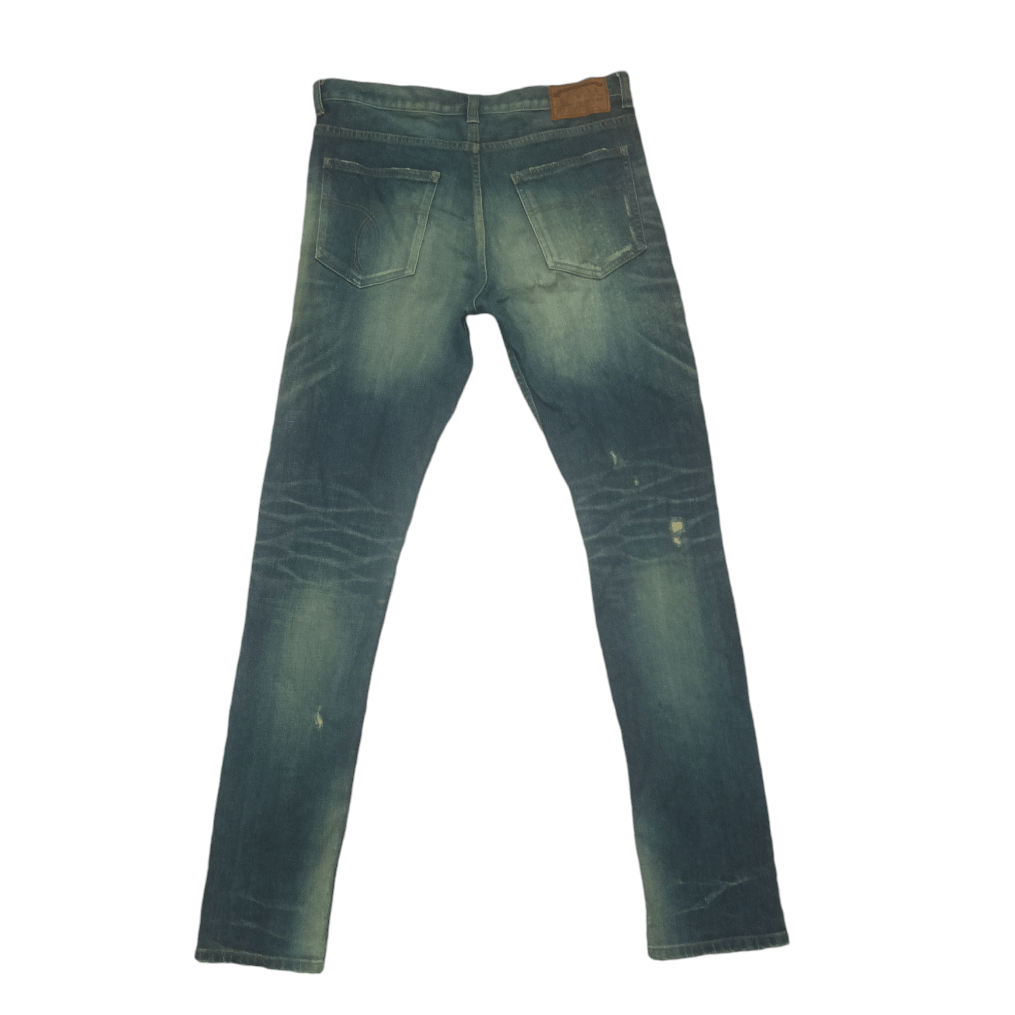 Ego Tripping × Hysteric Glamour × Tornado Mart 90's Ego Tripping Distressed Skinny jeans Size US 31 - 12 Thumbnail