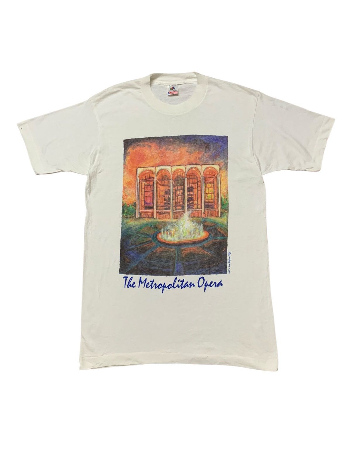 Vintage Vintage Pop Art The Metropolitan Opera by E. Lee Spruyt Size US M / EU 48-50 / 2 - 1 Thumbnail