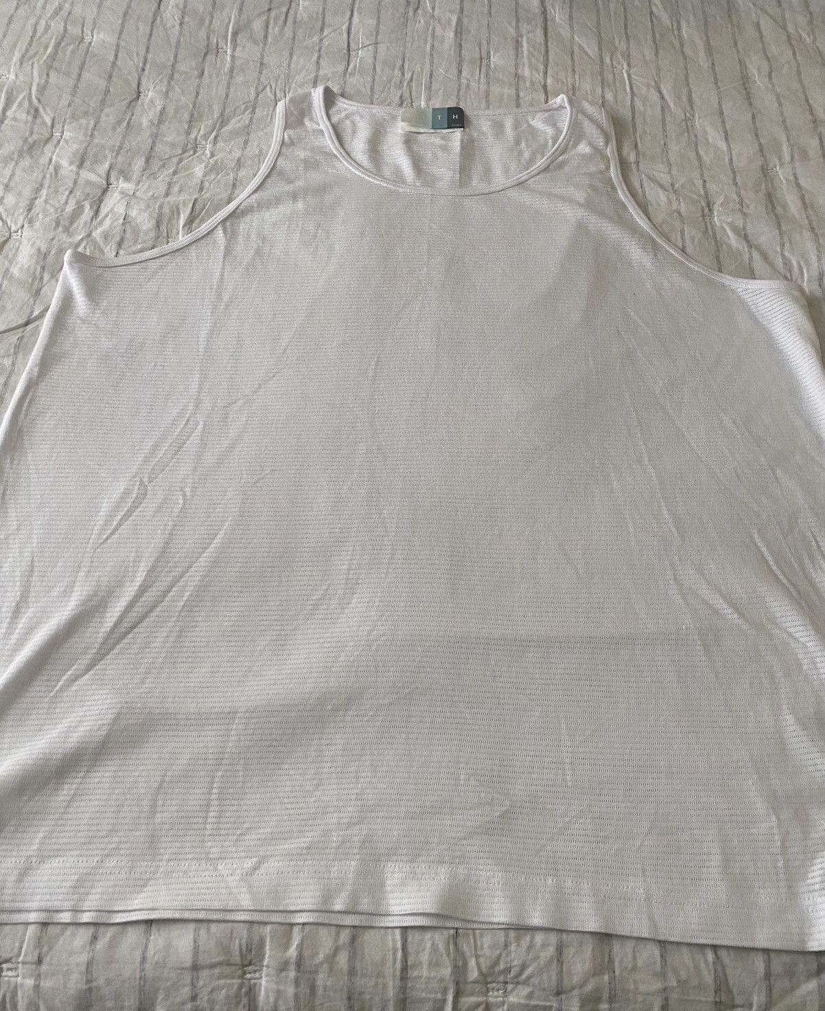 Kith Kith Pointelle Mesh Spencer White Tank NWT Size US XXL / EU 58 / 5 - 4 Thumbnail