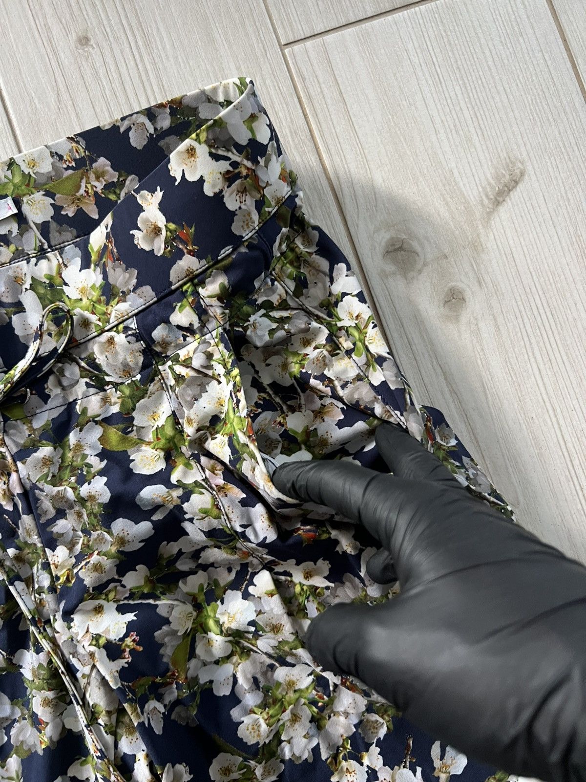 Vintage Raffaello Rossi Women’s Slim Fit Floral 36 Size Size 36" / US 14 / IT 50 - 9 Thumbnail