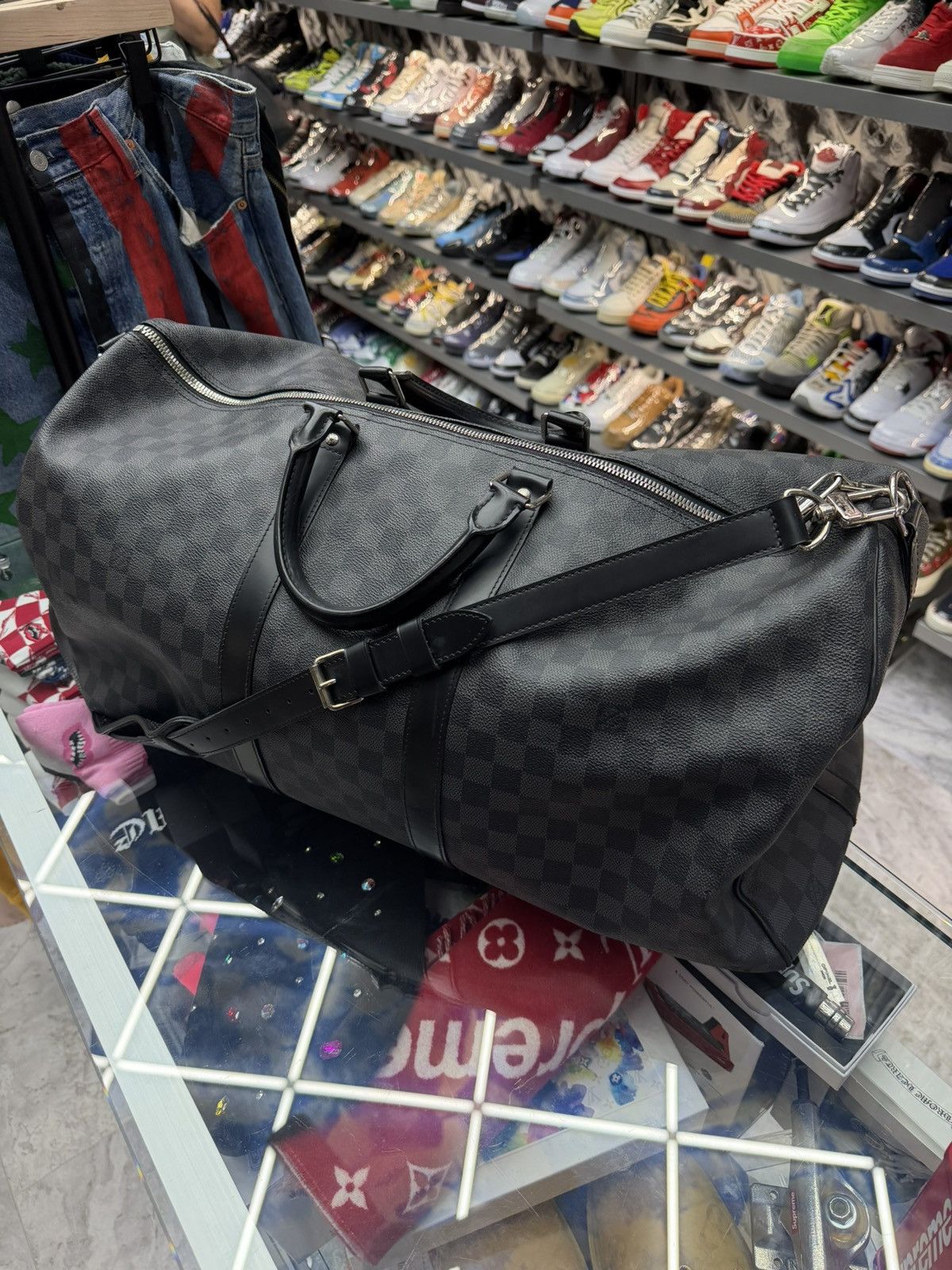 Louis Vuitton Louis Vuitton Travel Bag Damier Canvas Size ONE SIZE - 1 Thumbnail
