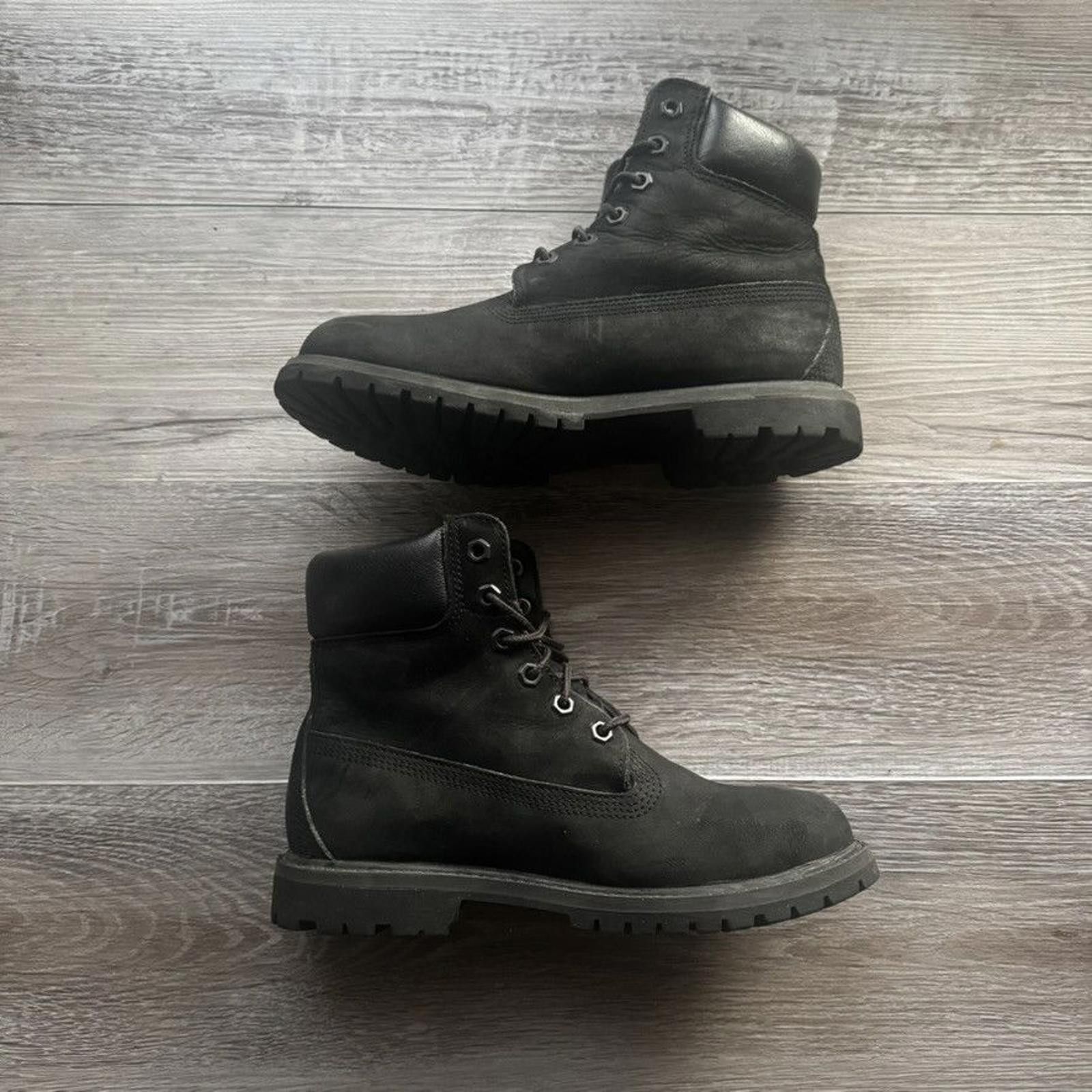 Timberland TIMBERLAND • Premium 6-Inch Boot "Black" (7M) Size US 7 / EU 40 - 3 Thumbnail