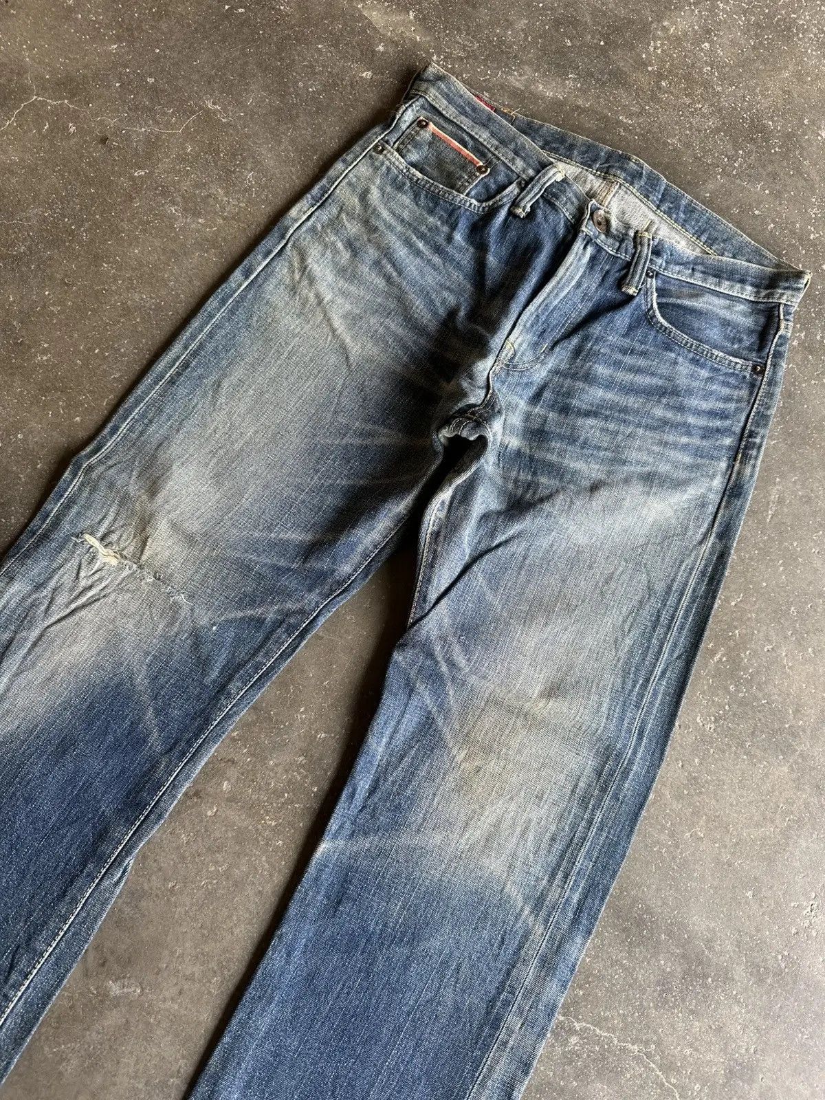 Vintage SEND OFFER🍁VINTAGE EDWIN JEANS REDLINE/SELVEDGE DENIM PANTS Size US 30 / EU 46 - 2 Thumbnail
