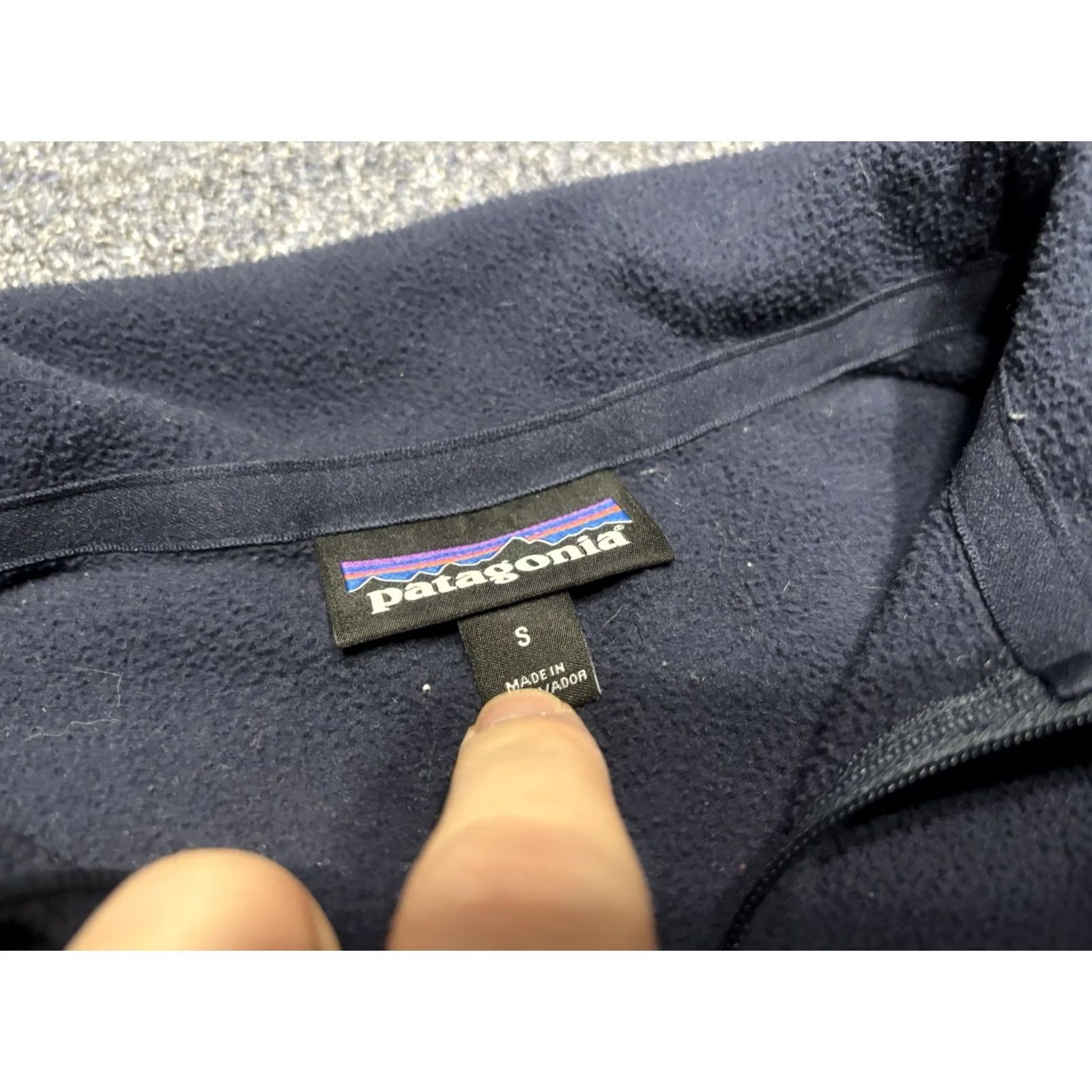 Patagonia Patagonia Blue Fleece Quarter Zip Up K1 Long Sleeve S Women Size S / US 4 / IT 40 - 2 Thumbnail