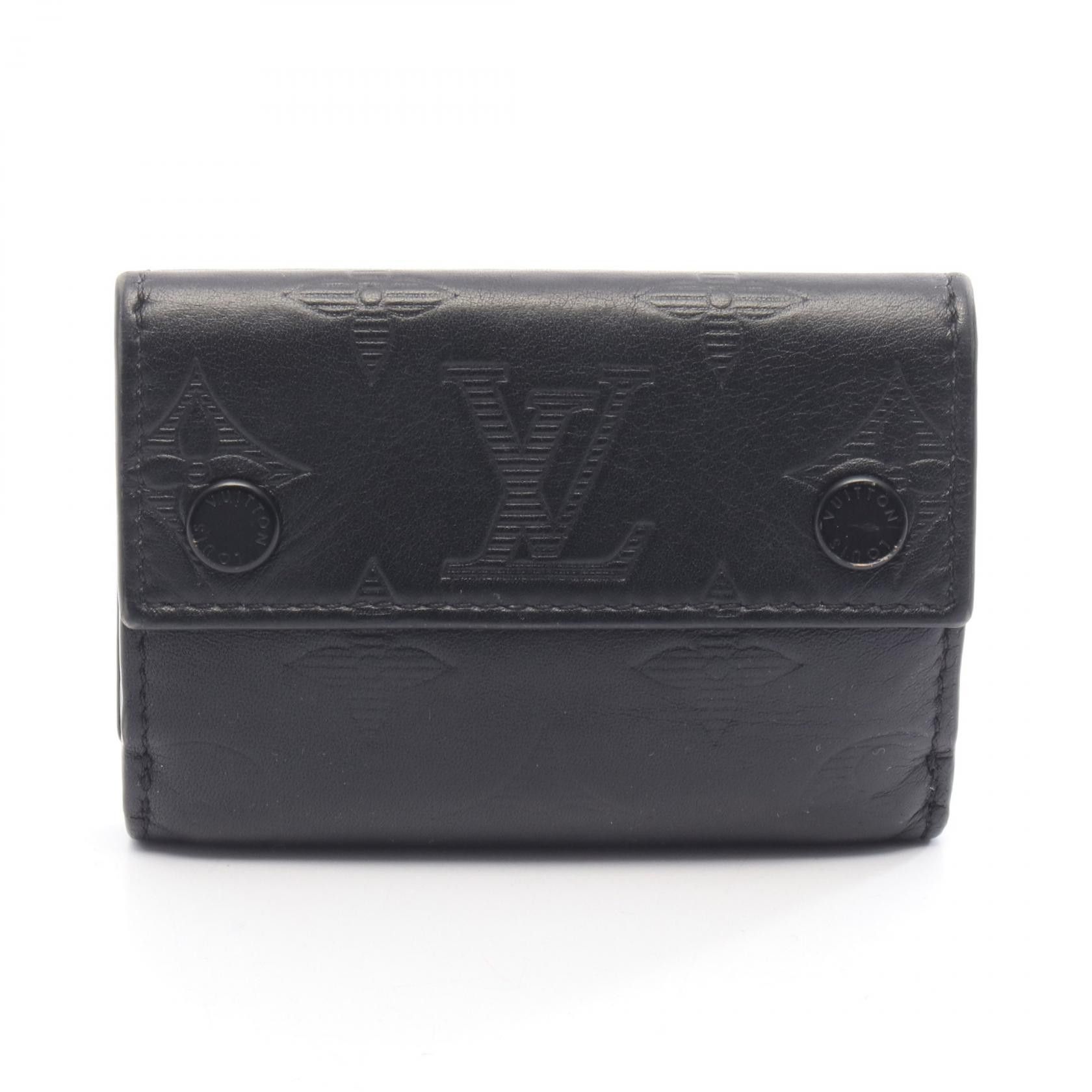 Louis Vuitton Louis Vuitton Louis Vuitton Discovery Compact Wallet Monogram Shadow Leather Trifold Wallet Leather Short Wallet M67631 DUTY FREE for USA Size ONE SIZE - 1 Thumbnail