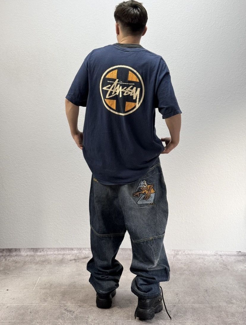 Stussy × Vintage Stussy Rasta Tee Vintage Size US XL / EU 56 / 4 - 2 Thumbnail