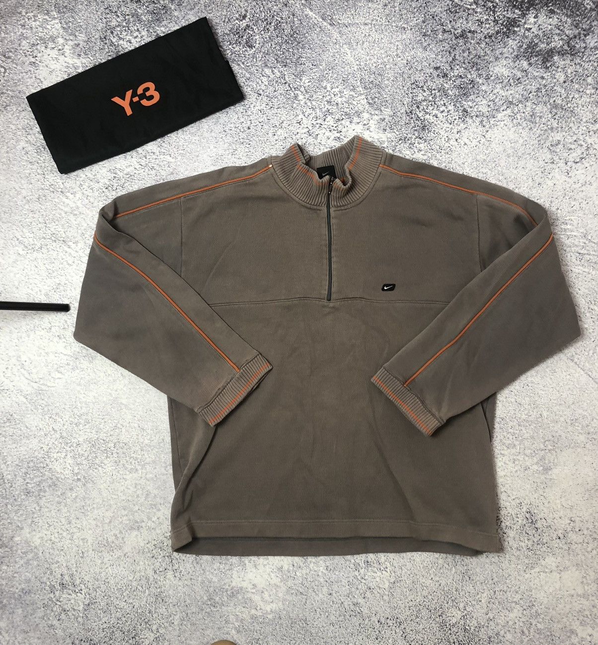 Nike × Vintage Vintage 1/3 zip Nike drill y2k casual men’s size Xl usa Size US XL / EU 56 / 4 - 1 Thumbnail