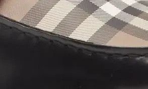 Burberry o1w1db10824 Croftwood Check Leather Penny Loafer in Black Size US 7 / EU 40 - 6 Thumbnail