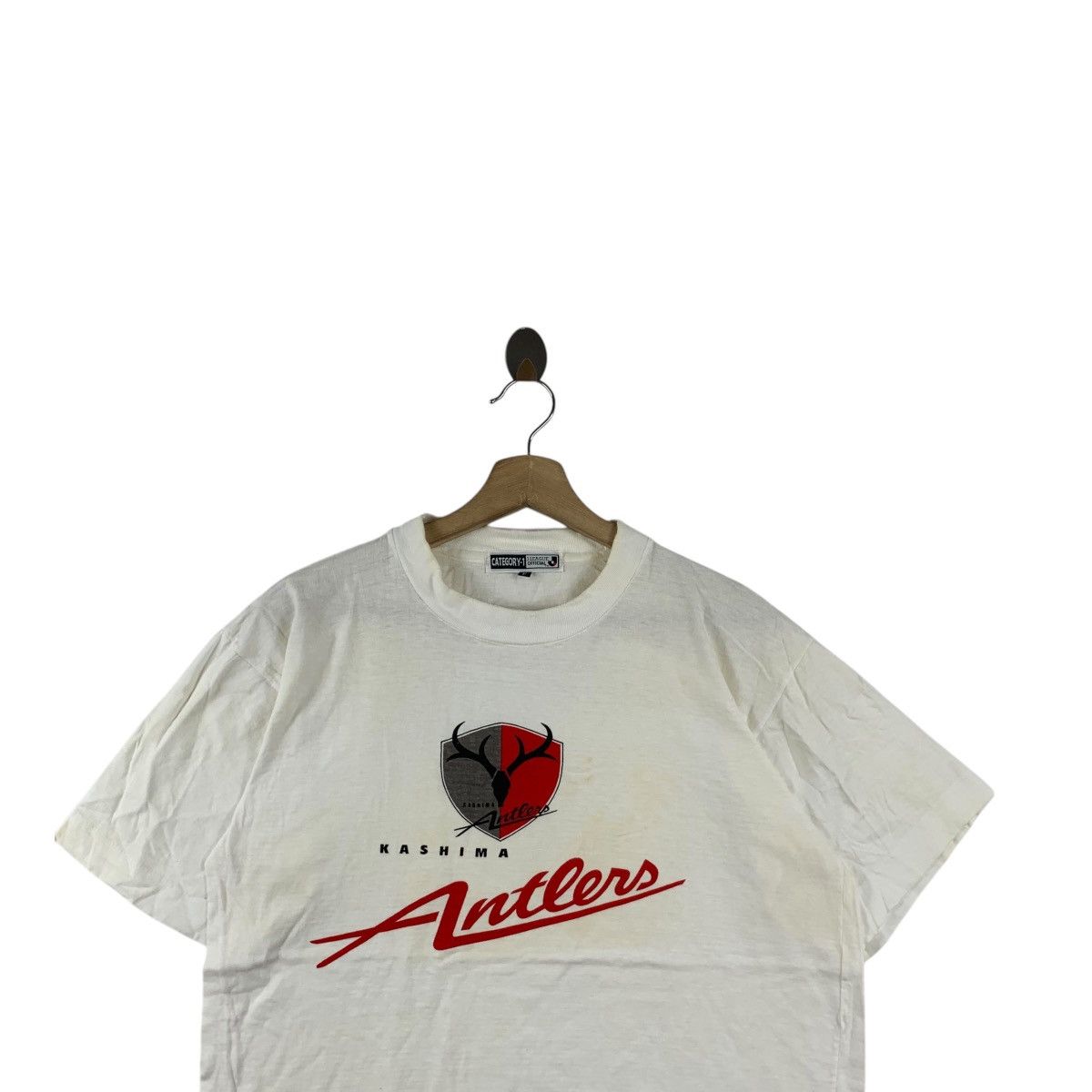Champion Vintage 90’ KASHIMA ANTLERS FOOTBALL J League Tee Shirt Top Size US M / EU 48-50 / 2 - 2 Thumbnail