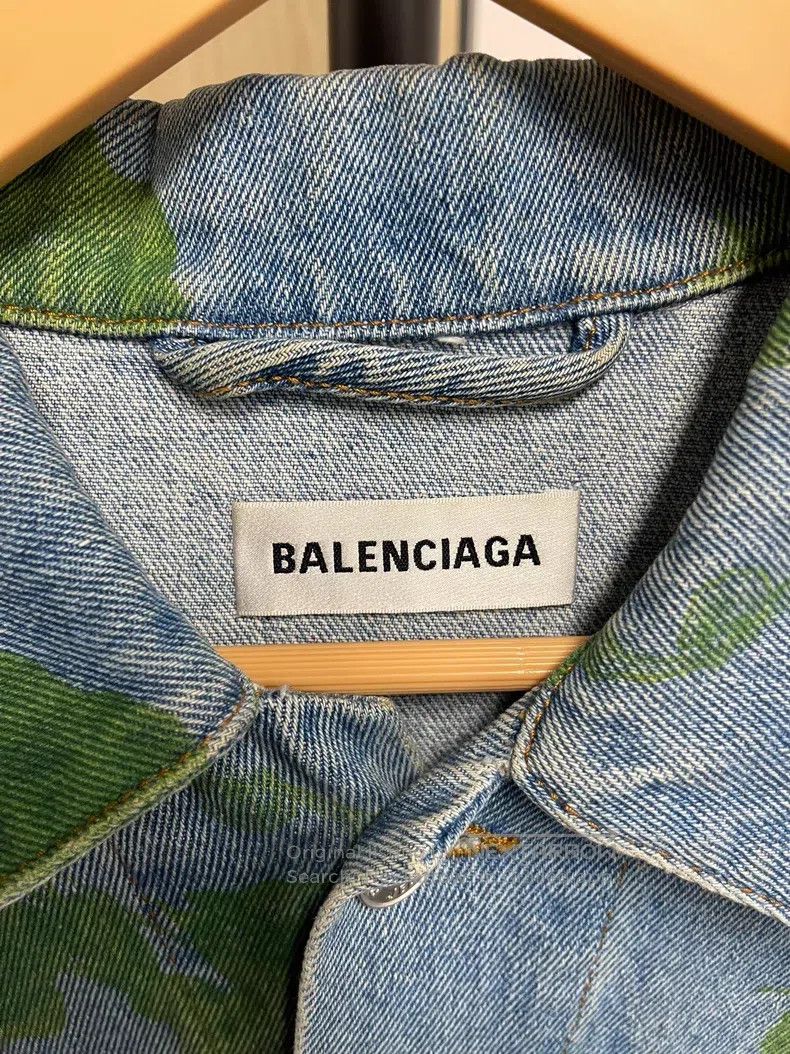 Balenciaga Balenciaga jean jacket Size XXS / US 00 / IT 34 - 3 Thumbnail