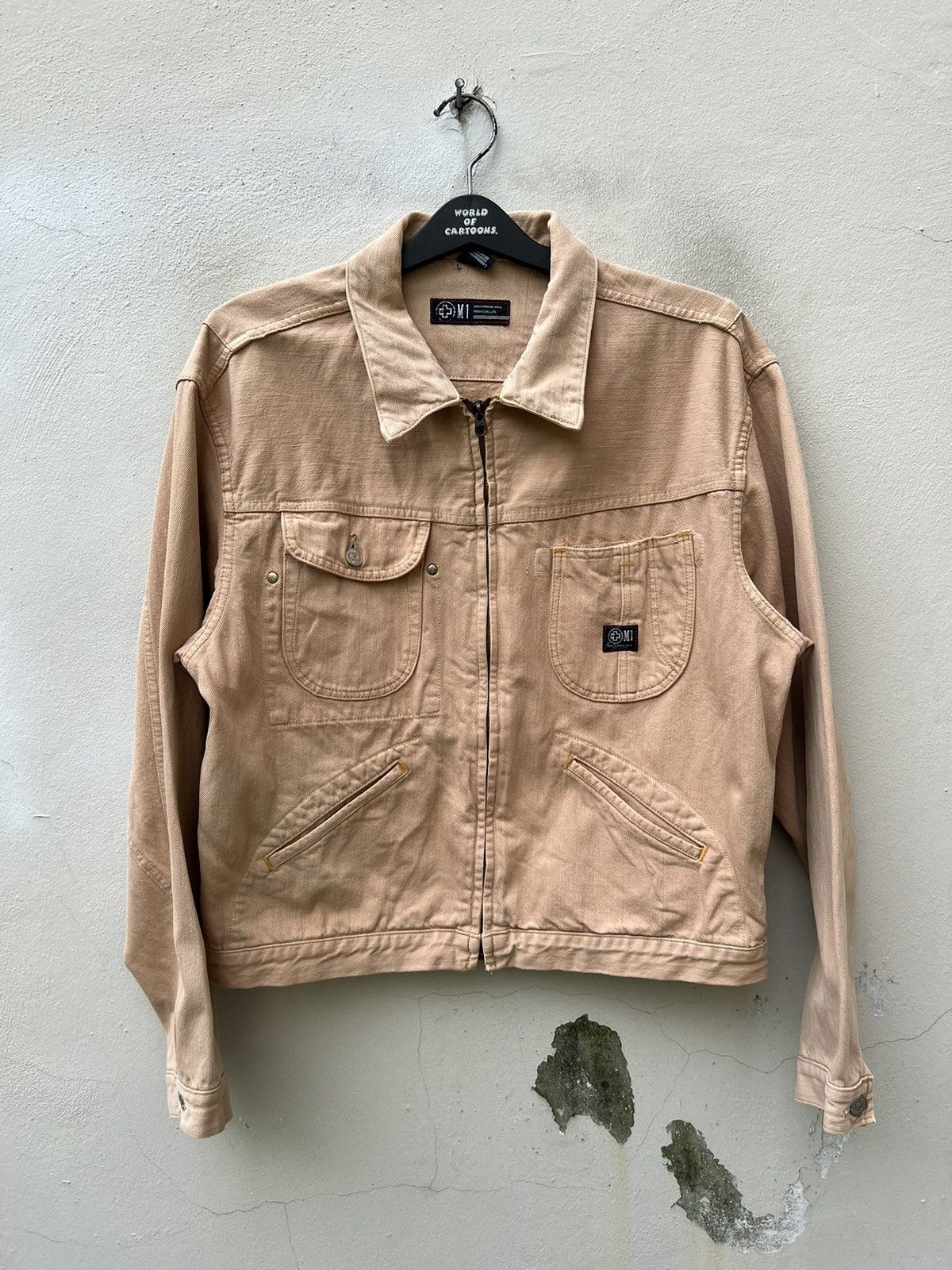 45rpm Vintage 45rpm NMD Sun Faded Denim Work Jacket Size US L / EU 52-54 / 3 - 6 Thumbnail