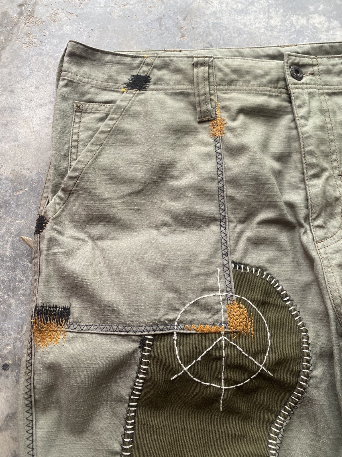 Kapital Repaired Patchwork Army Pant KAPITAL GREG LAUREN STYLE Size US 33 - 8 Thumbnail