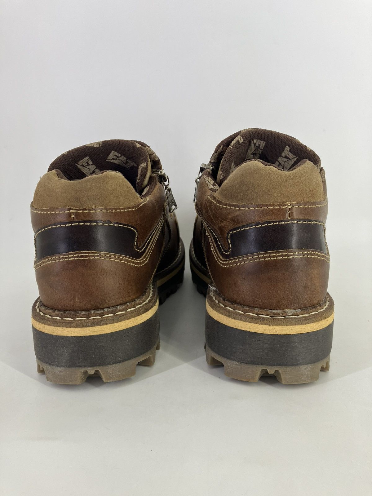 Vintage Genuine leather chunky platform shoes FAT vintage 90s 00s Size US 8 / EU 41 - 5 Thumbnail