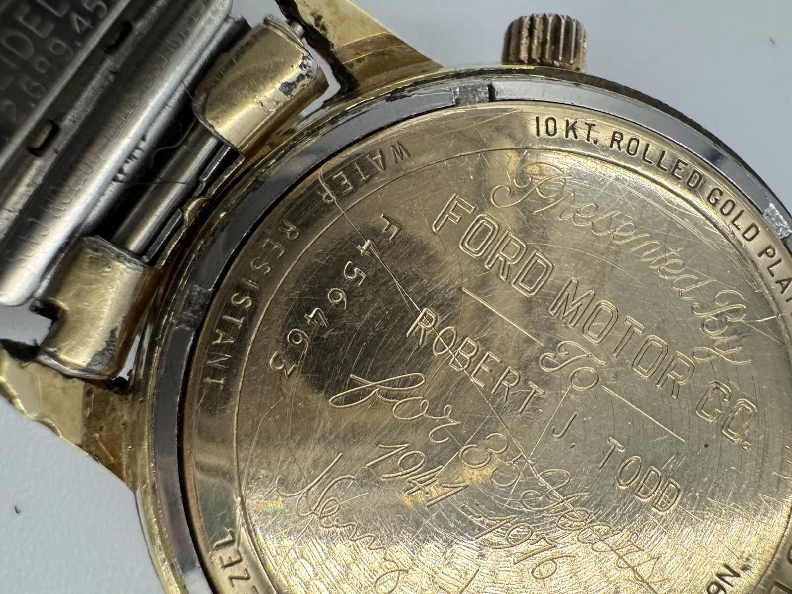 Bulova 1976 Bulova Accutron Watch Henry Ford II 10kt Gold Bulova Size ONE SIZE - 3 Thumbnail