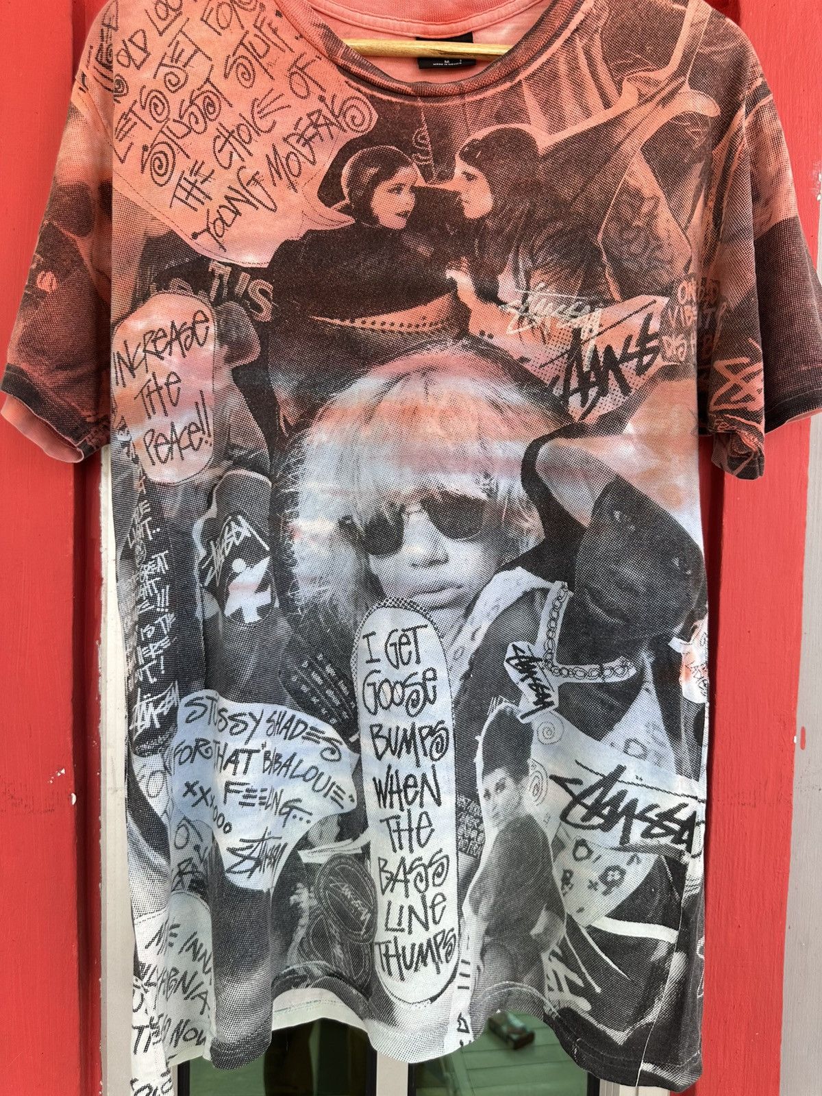 Stussy Rare Stussy Photo Archive Overprint Tee Size US M / EU 48-50 / 2 - 3 Thumbnail