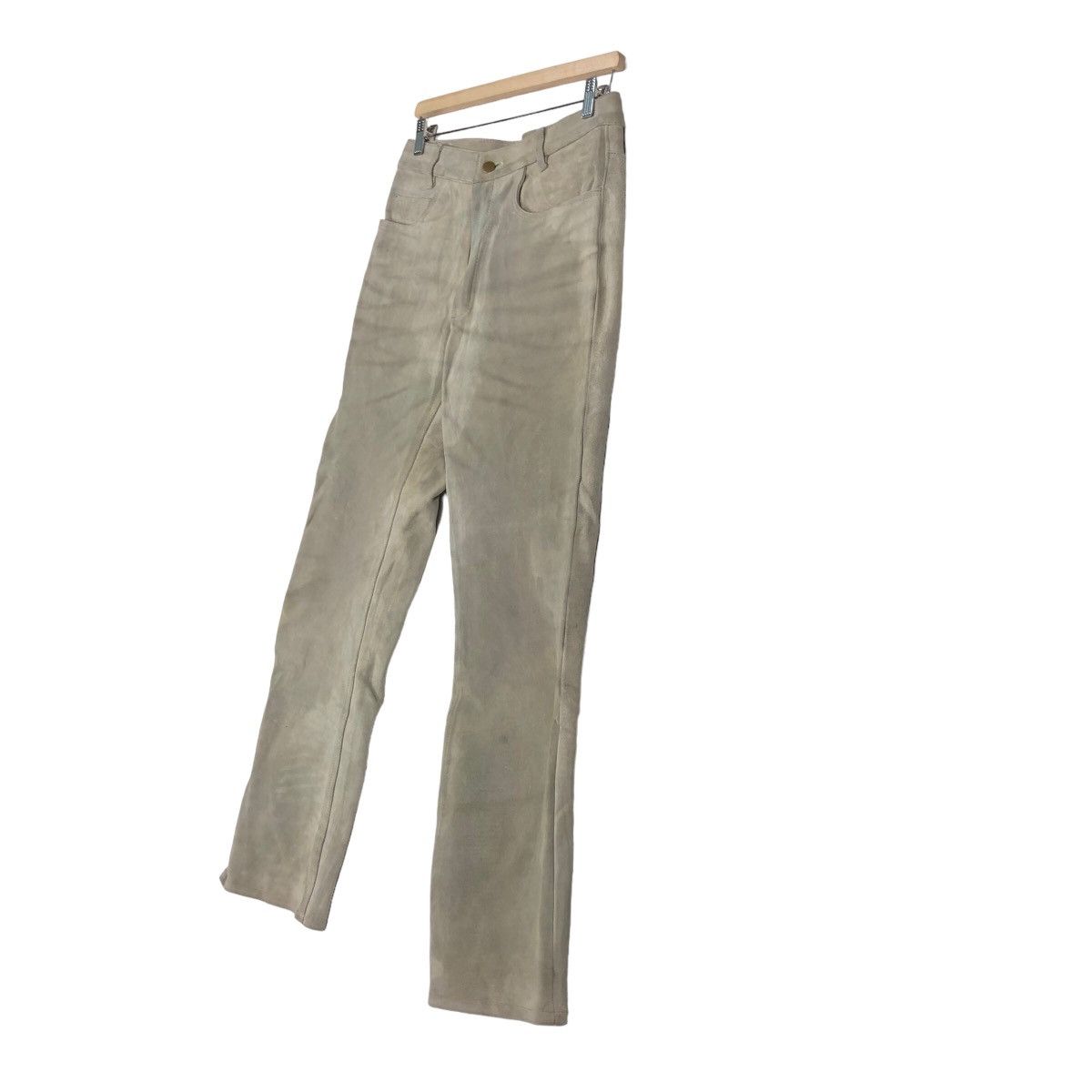 Genuine Leather 🔥Vintage Genuine Leather Cow Skin Biker Pants BBH Pants Size US 30 / EU 46 - 2 Thumbnail