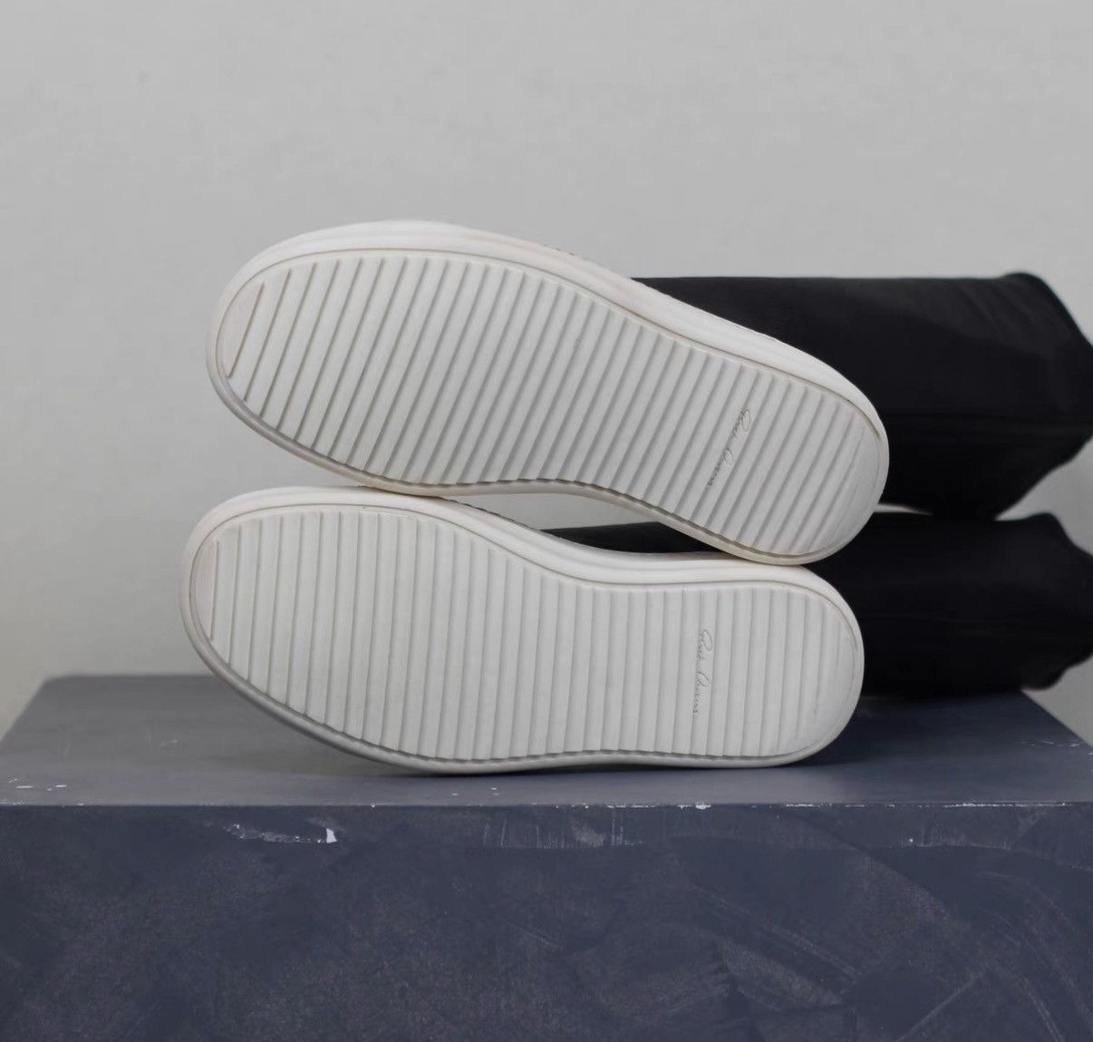 Rick Owens Rick Owens Mainline Lambskin "God" Boots/Long Boots (Unisex) Size US 5 / IT 35 - 6 Thumbnail