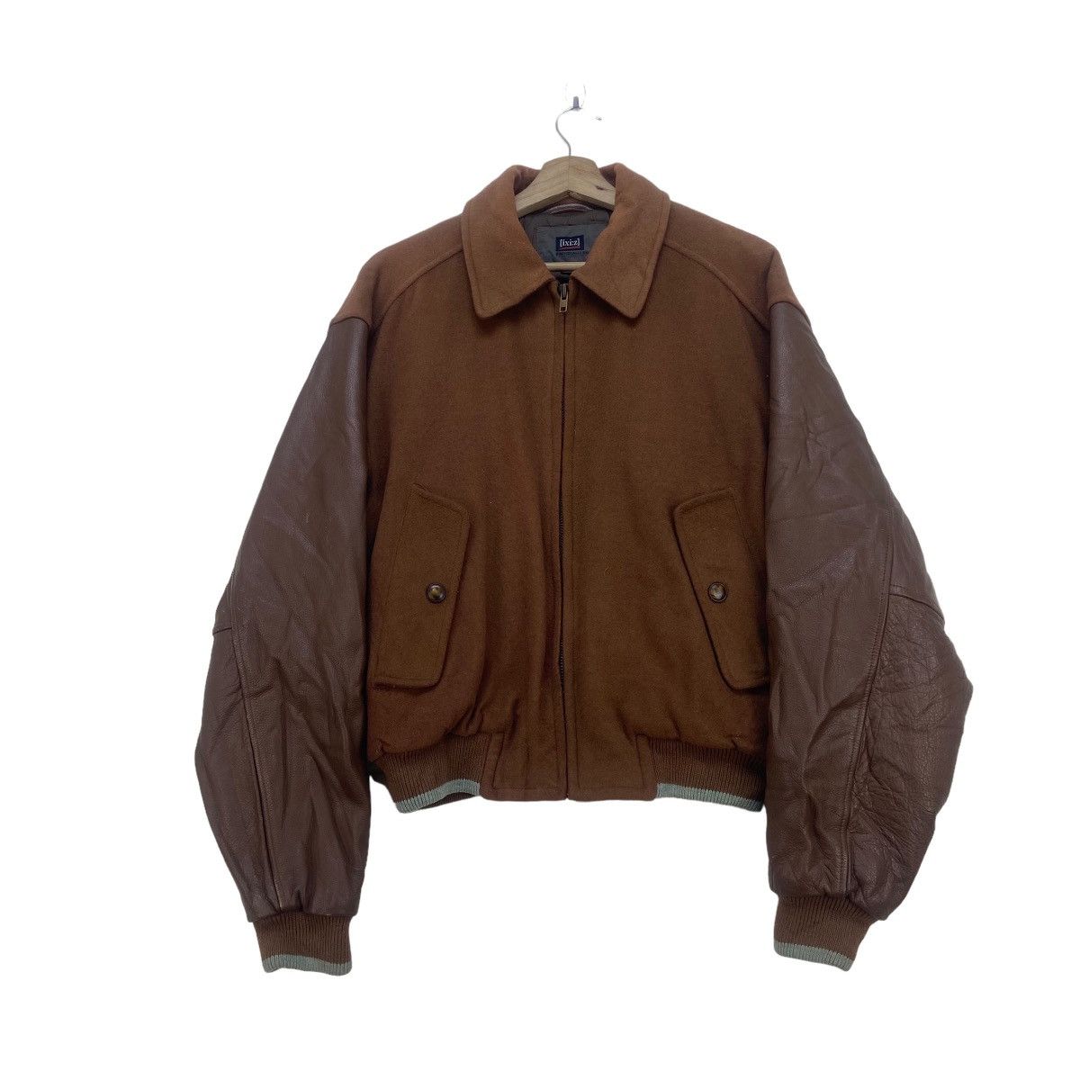 Japanese Brand Japanese Brand [ixi:z] Big Logo Varsity Jacket Size US S / EU 44-46 / 1 - 3 Thumbnail