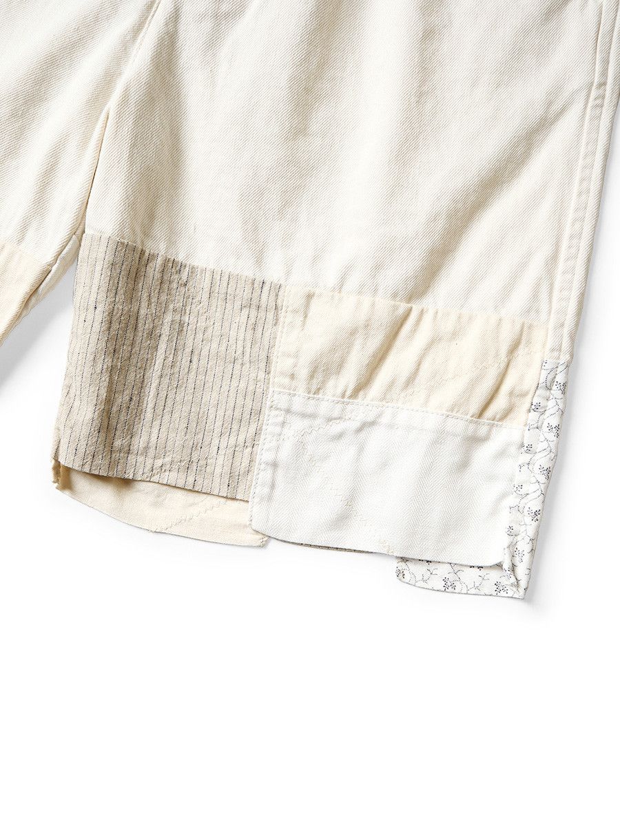 Kapital Kapital 10oz White Denim Shorts Hutelimake Size US 36 / EU 52 - 7 Thumbnail