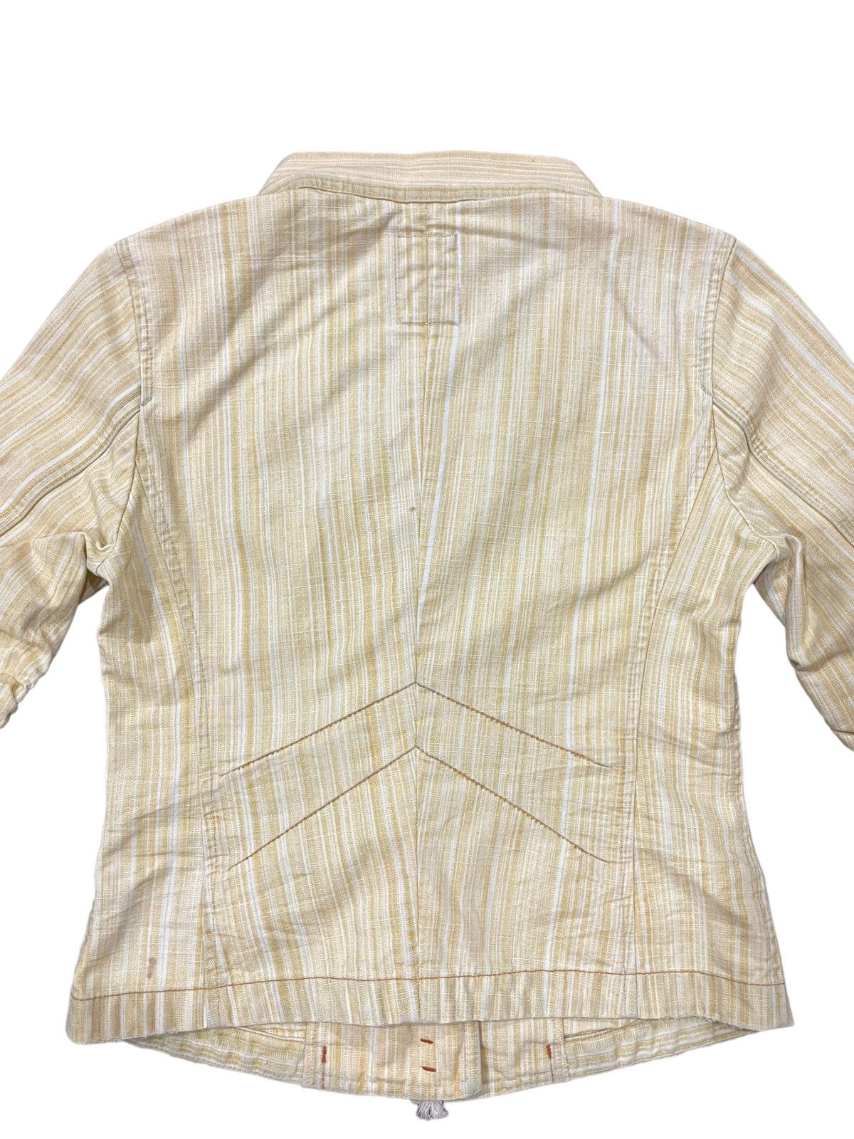 Beauty Beast × Marithe + Francois Girbaud × Seditionaries Vtg 90s Marithe Francois Girbaud Western Yoke Crop Jacket Size M / US 6-8 / IT 42-44 - 10 Thumbnail
