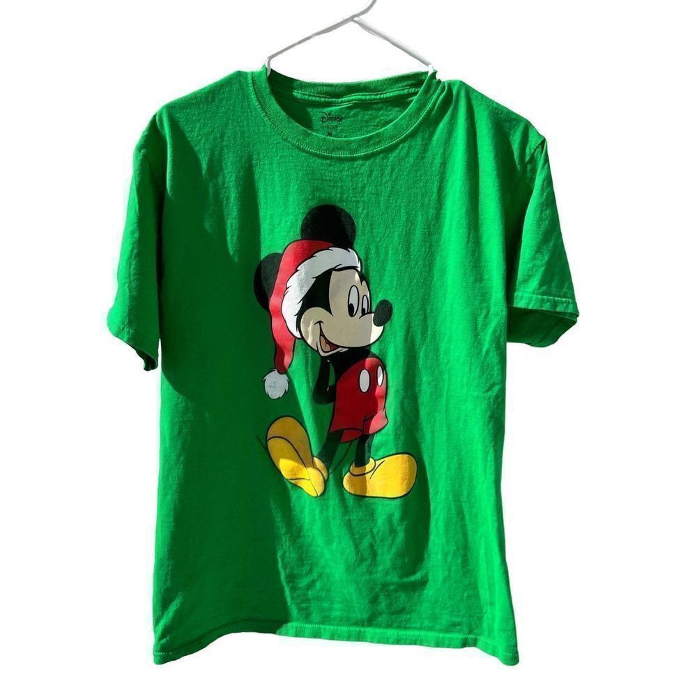 Disney Disney Mickey Mouse ugly Christmas T-shirt size M Size US M / EU 48-50 / 2 - 1 Thumbnail