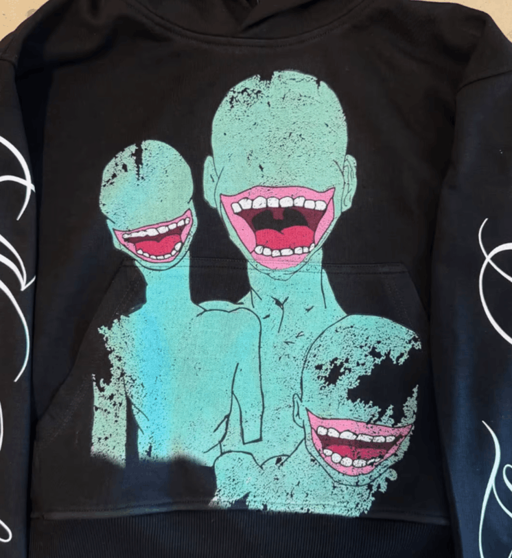 Japanese Brand American Gothic Printed Oversized Hoodie Size US L / EU 52-54 / 3 - 9 Thumbnail