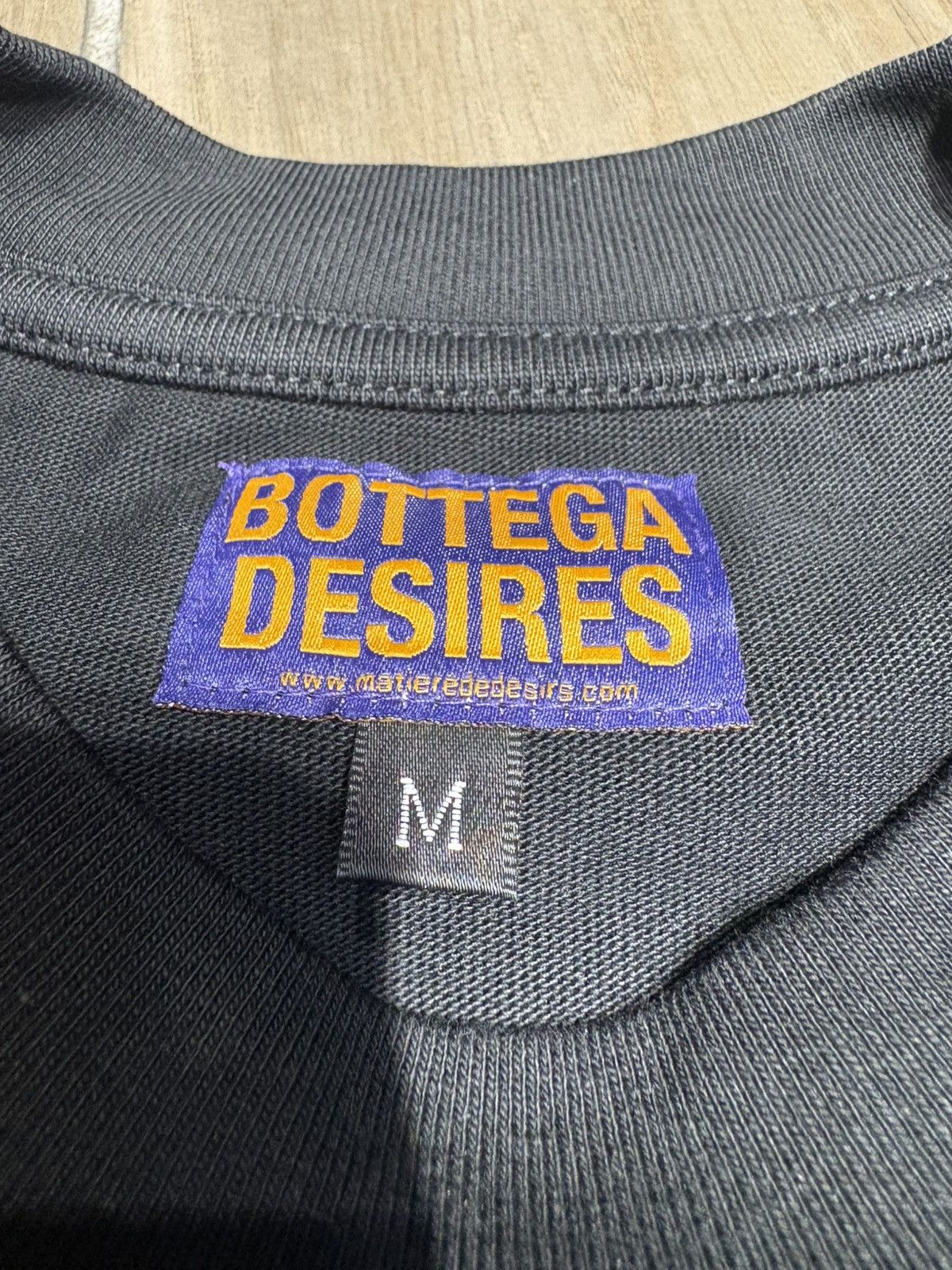 Bottega Desires Bottega Desires Race Tee Black Size US M / EU 48-50 / 2 - 3 Thumbnail