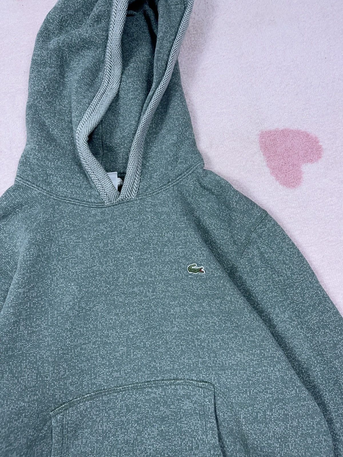 Lacoste ➕ vintage Lacoste made in France green hoodie Size US M / EU 48-50 / 2 - 2 Thumbnail
