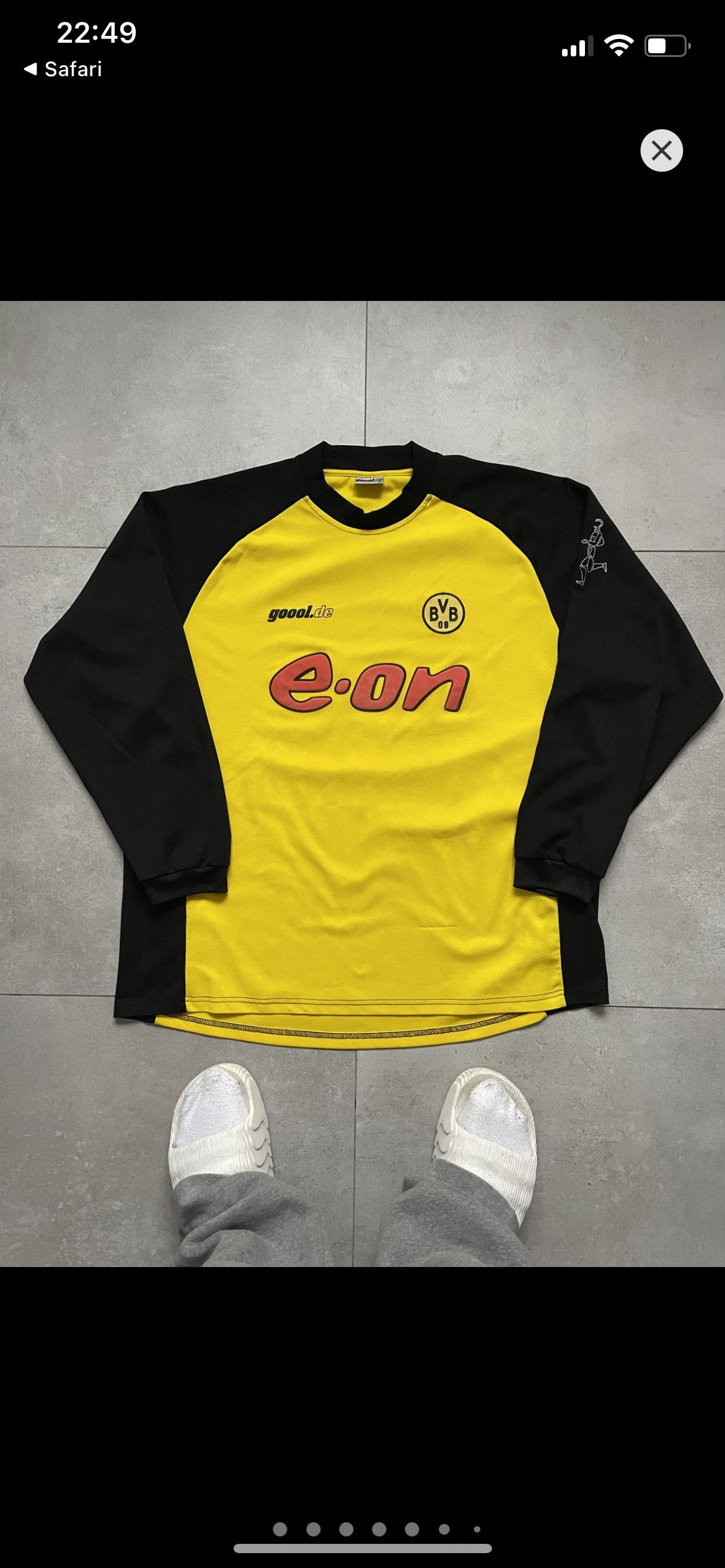 Vintage VINTAGE BORUSSIA BVB GOOOL.DE JERSEY Size US XXL / EU 58 / 5 - 1 Thumbnail