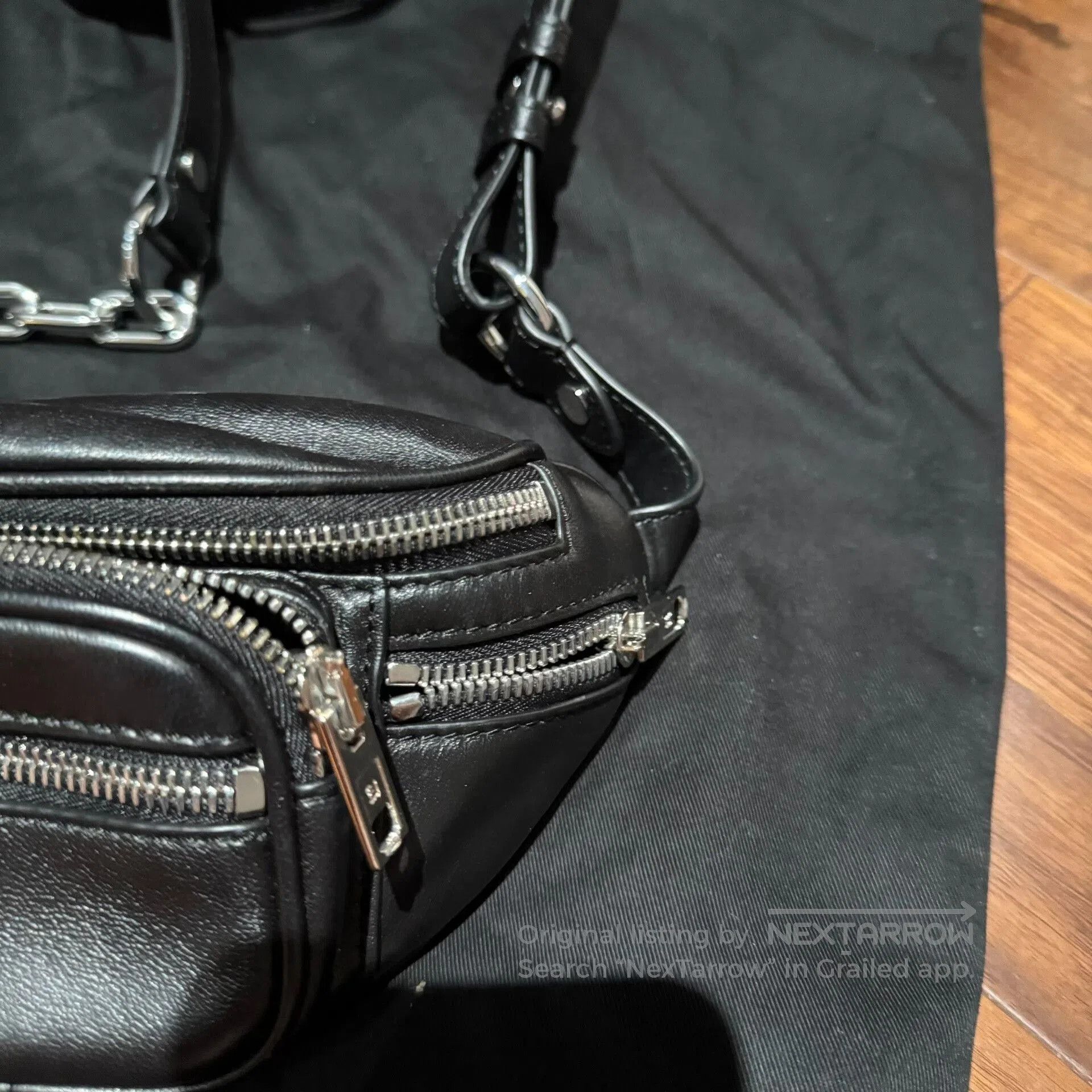 Alexander Wang Alexander Wang Mini Leather Waist Bag. Size ONE SIZE - 3 Thumbnail
