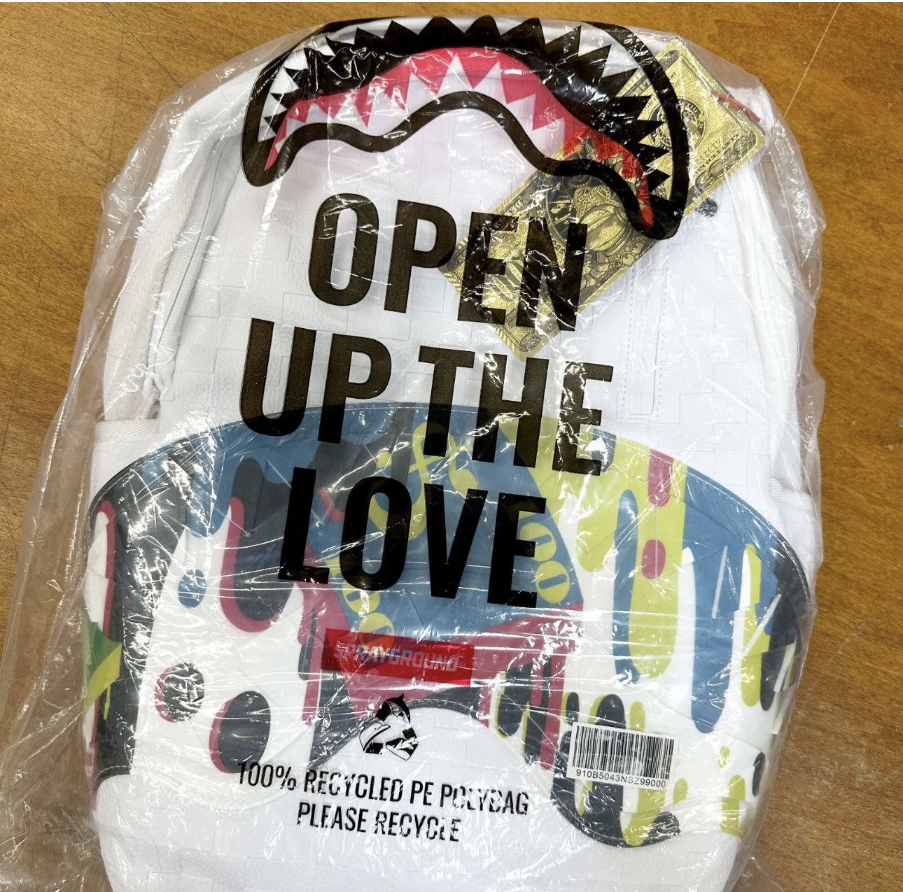 Sprayground SPRAYGROUND SHOW UP SHOW OUT BACKPACK WHITE (DLXV) Size ONE SIZE - 12 Thumbnail