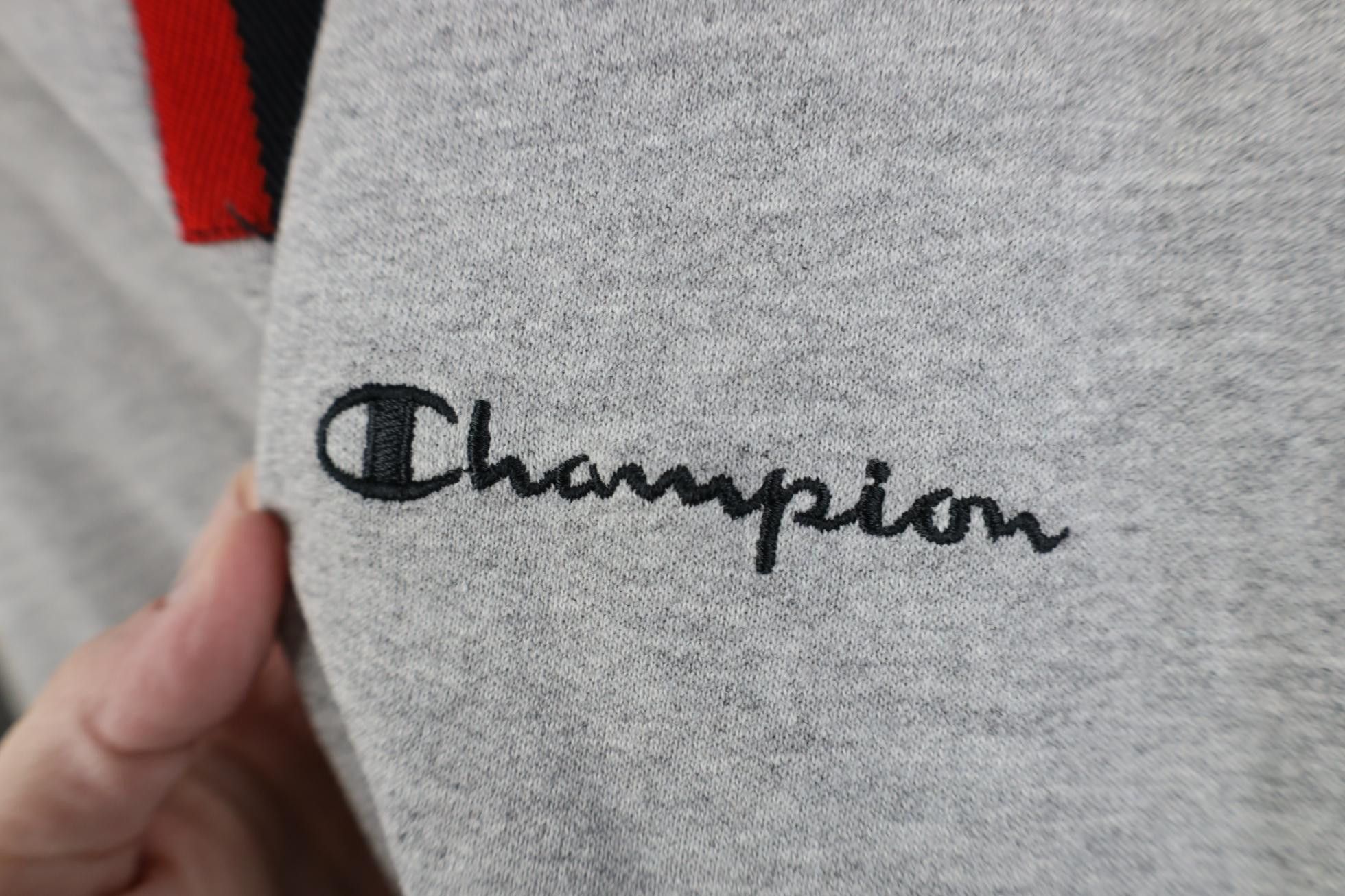 Champion Vintage 90s Champion Spell Crewneck Sweatshirt Heather Gray Size US XL / EU 56 / 4 - 4 Thumbnail
