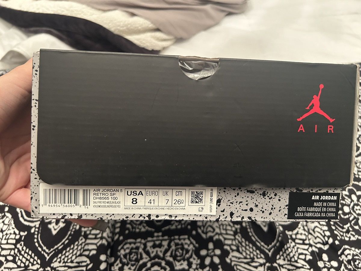 Jordan Brand × Off-White Jordan 5 Off White Size US 8 / EU 41 - 4 Thumbnail
