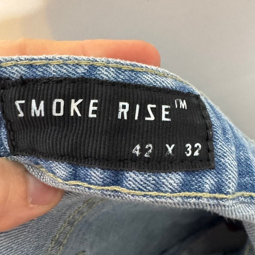 Smoke Rise Smoke Rise Distressed Biker Jeans 42x32 Moto Denim Size US 42 / EU 58 - 8 Thumbnail