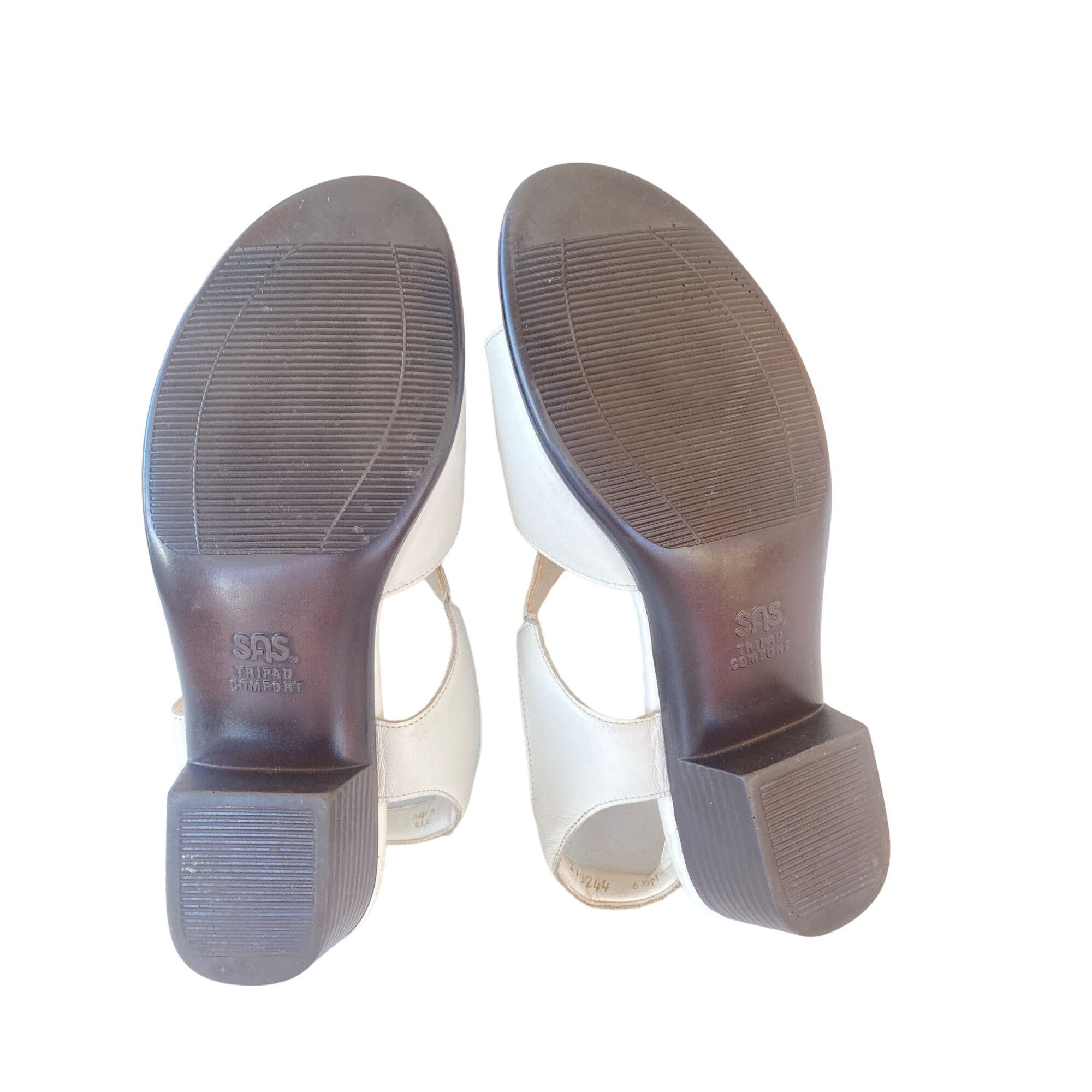 SAS SAS Tripad Comfort Shoes Suntimer White Slip On Sandals Wome Size US 6.5 / IT 36.5 - 6 Thumbnail