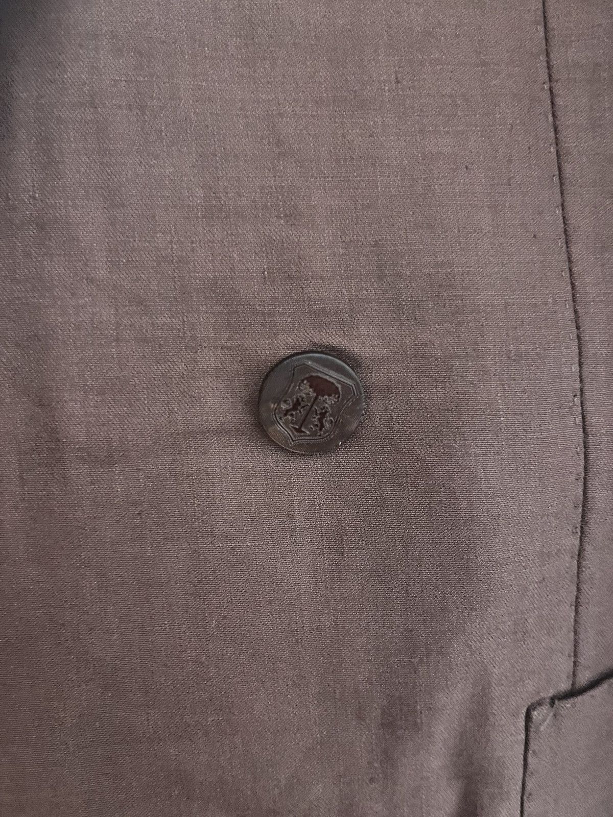 Corneliani Corneliani brown double breasted cotton blazer uk 38 it 48 Size 38R - 2 Thumbnail
