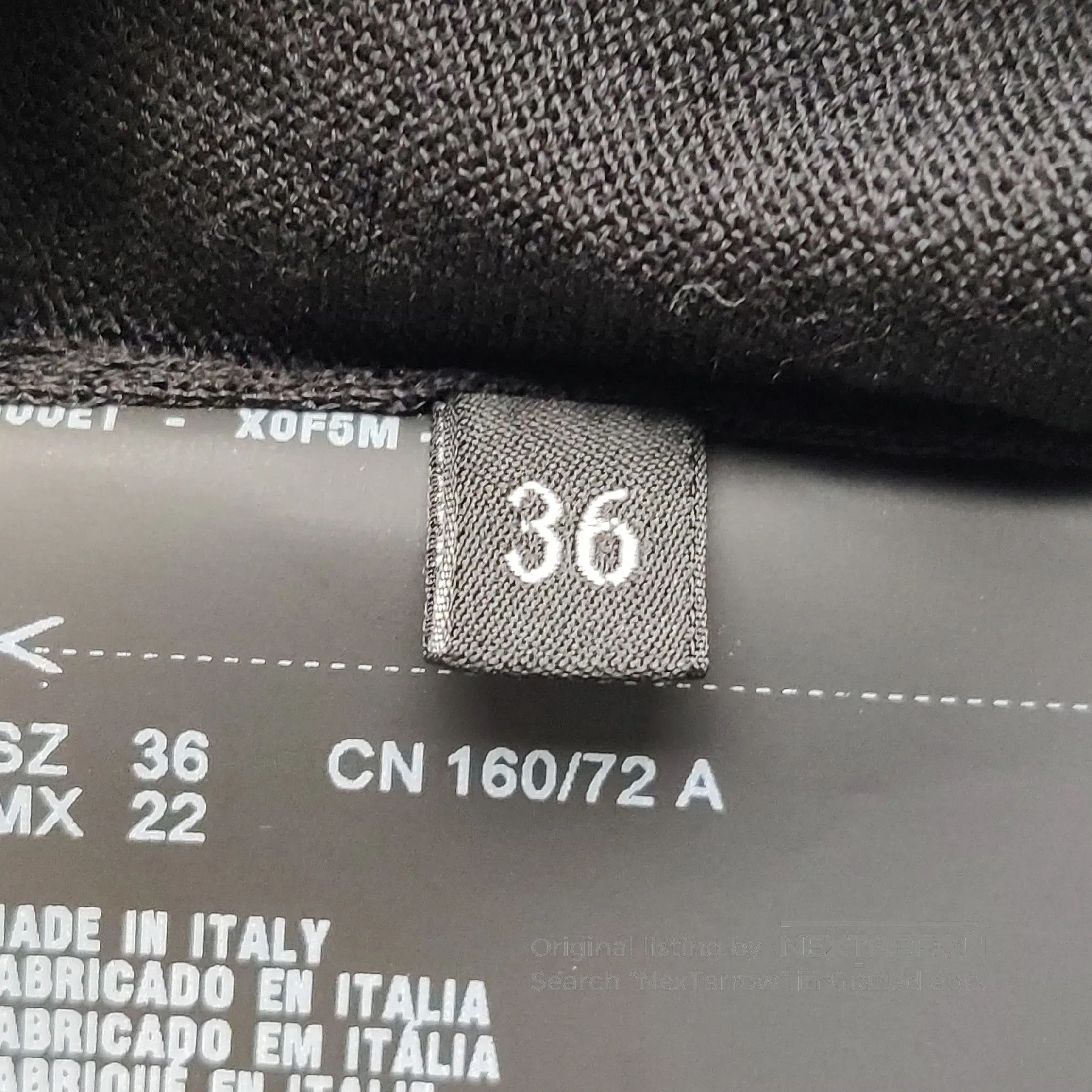 Prada Prada Pleated Black Logo Dress for Women . Size US 36 / EU 52 - 6 Thumbnail