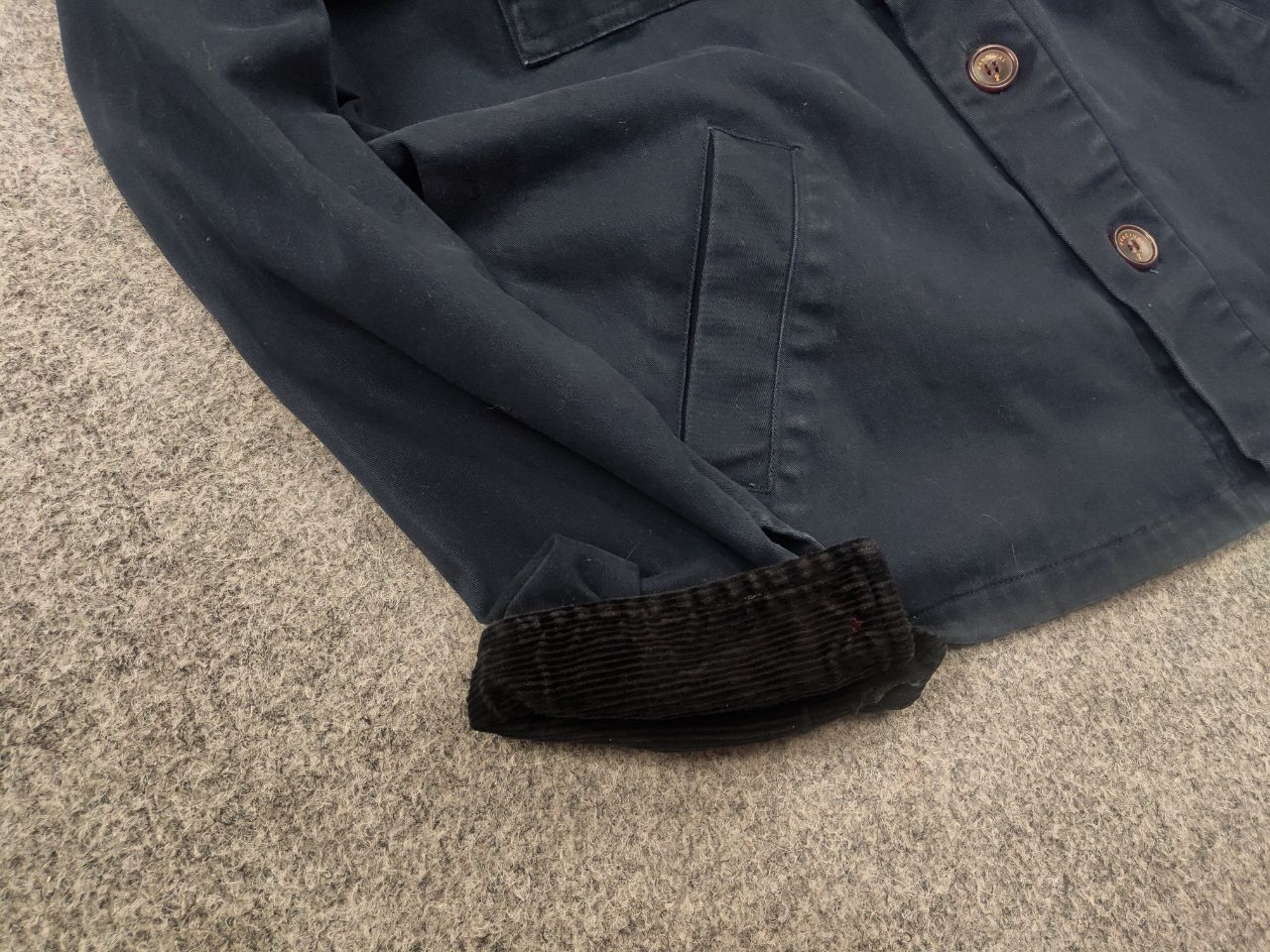 Percival Percival Design Overshirt Chore canvas Pocket Jacket Vintage Size US M / EU 48-50 / 2 - 5 Thumbnail