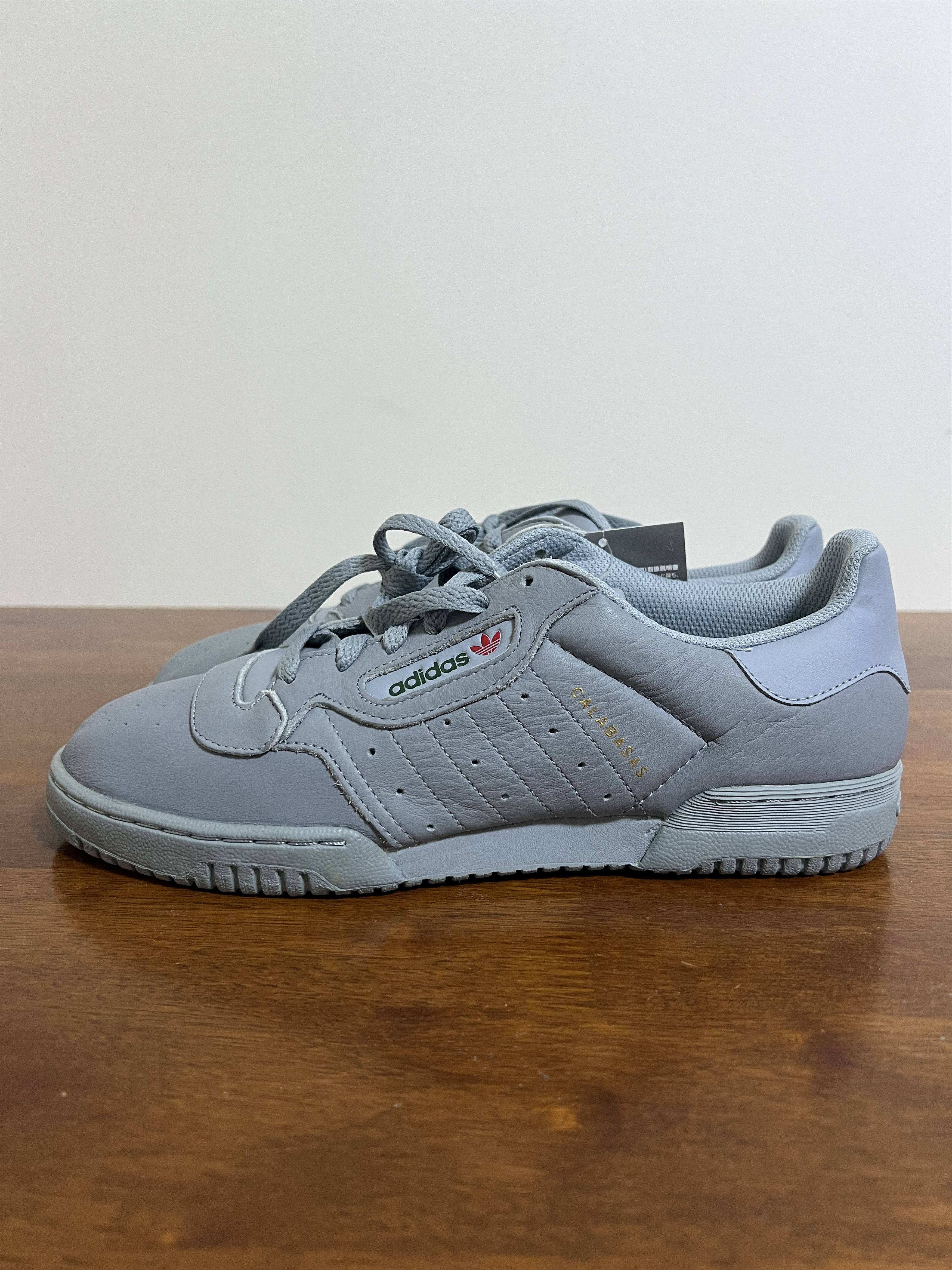 Adidas 💚 2017 Adidas Yeezy Powerphase Calabasas Grey/Supcol/Supcol Size US 9.5 / EU 42-43 - 1 Thumbnail