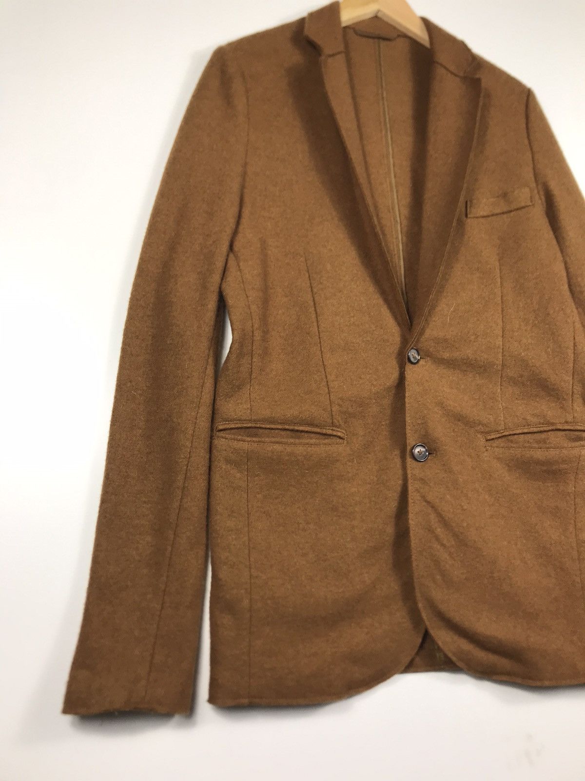 Zara 🔥Zara Collection Wool Single Breast Coat Jacket Size US XL / EU 56 / 4 - 2 Thumbnail