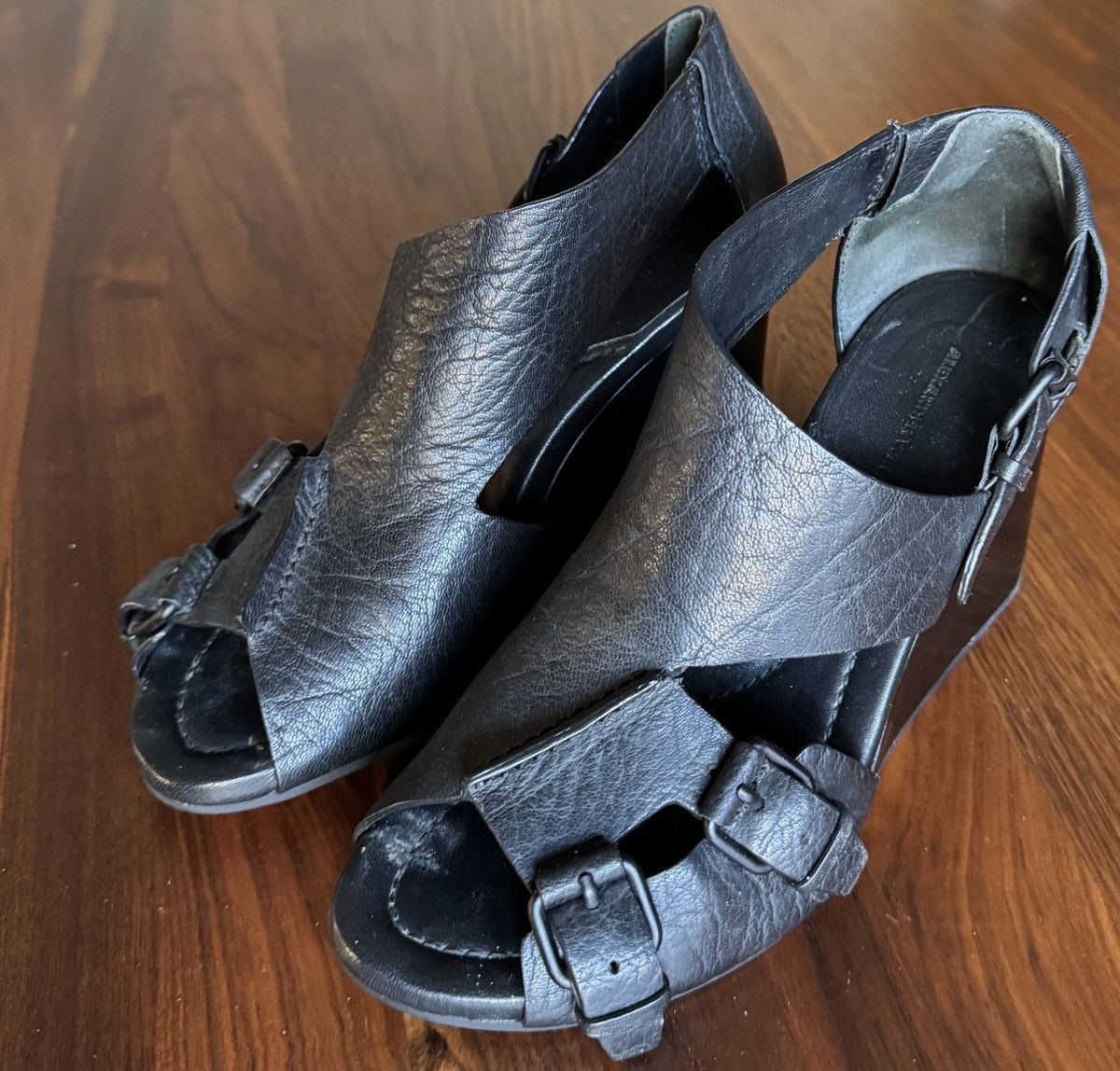 Alexander Wang Alexander Wang Black Wedges Size US 8 / IT 38 - 7 Thumbnail