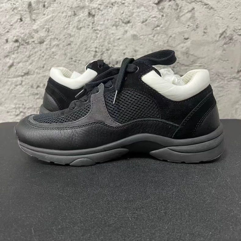 Chanel Chanel Black and White Sneakers Size US 7 / EU 40 - 5 Thumbnail