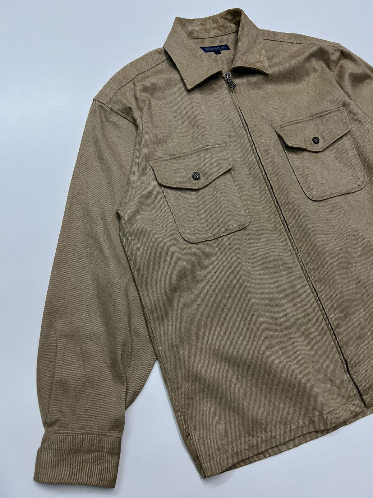 Japanese Brand × Vintage CROCODILE ZIPPER JACKET Size US M / EU 48-50 / 2 - 2 Thumbnail