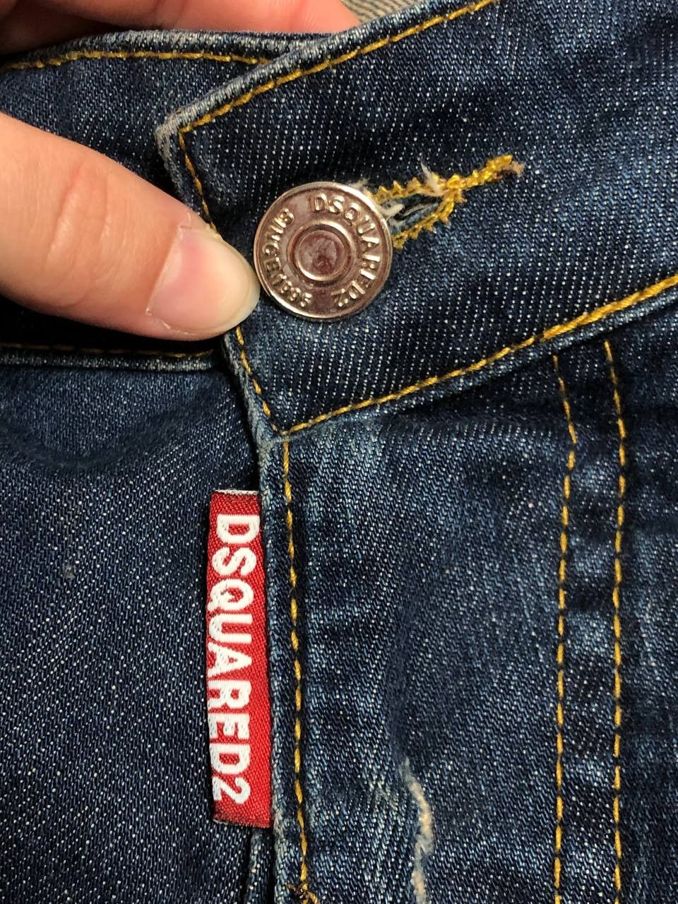Dsquared2 Dsquared2 Distressed Cropped Denim Size US 34 / EU 50 - 11 Thumbnail