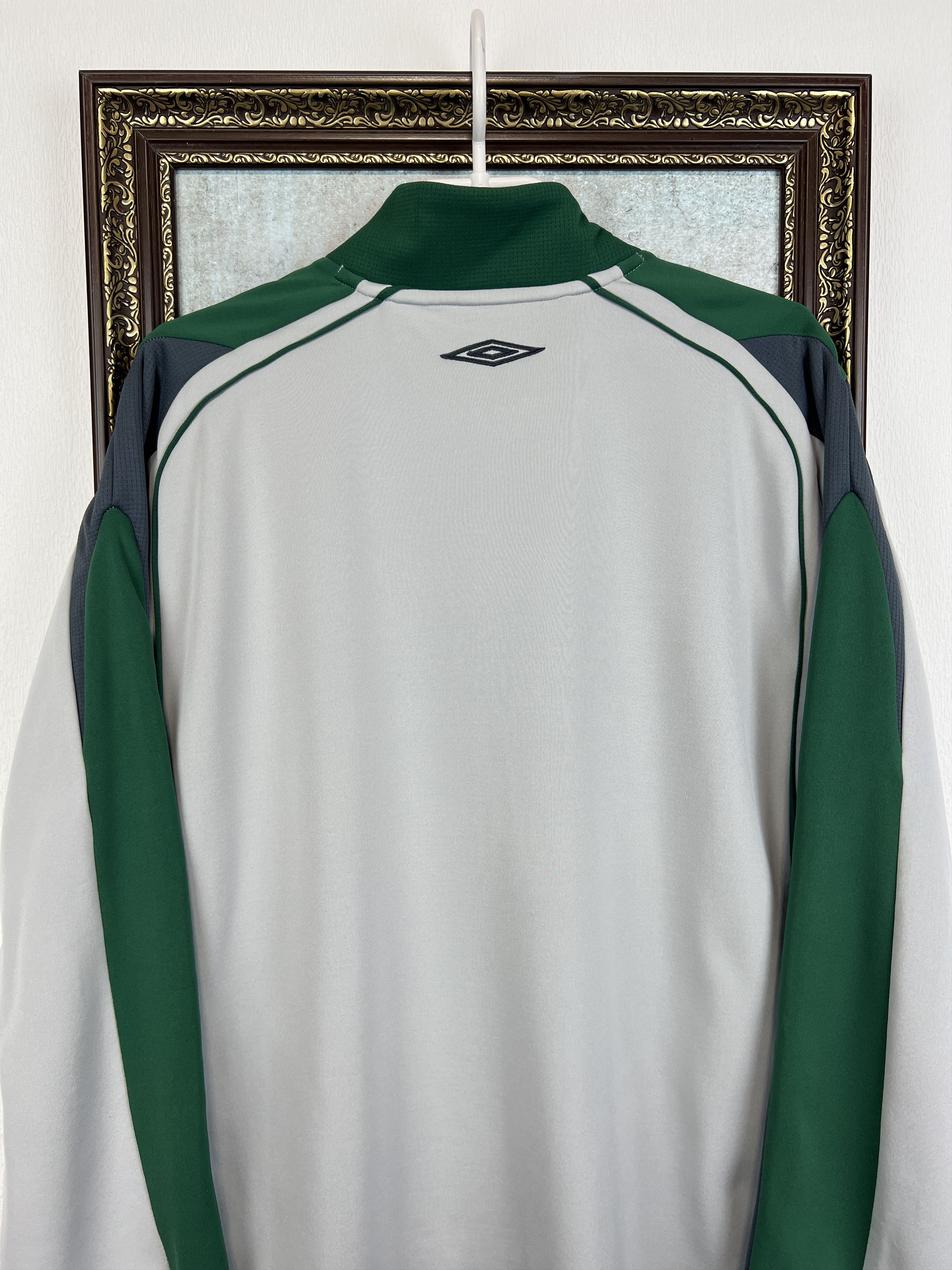 Umbro Ireland Football Train Sweatshirt Soccer Track Top Jacket Size US L / EU 52-54 / 3 - 11 Thumbnail