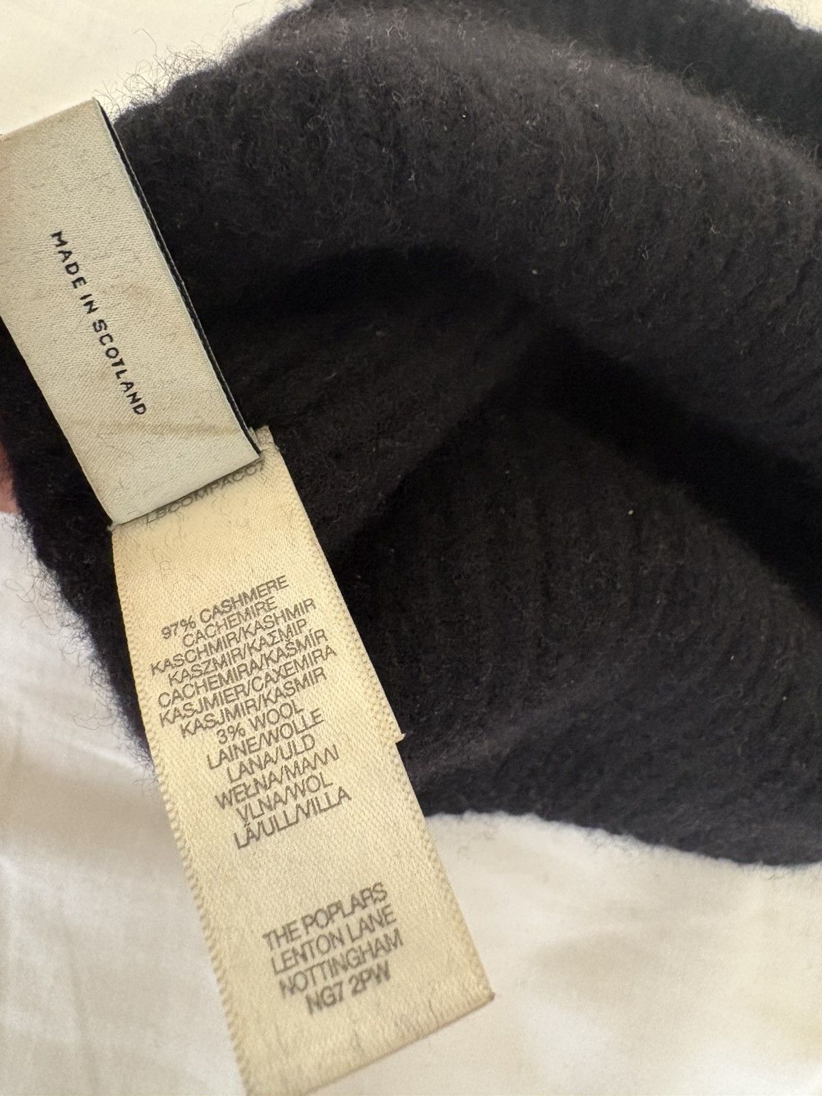 Paul Smith Cashmere beanie head warmer Size ONE SIZE - 4 Thumbnail