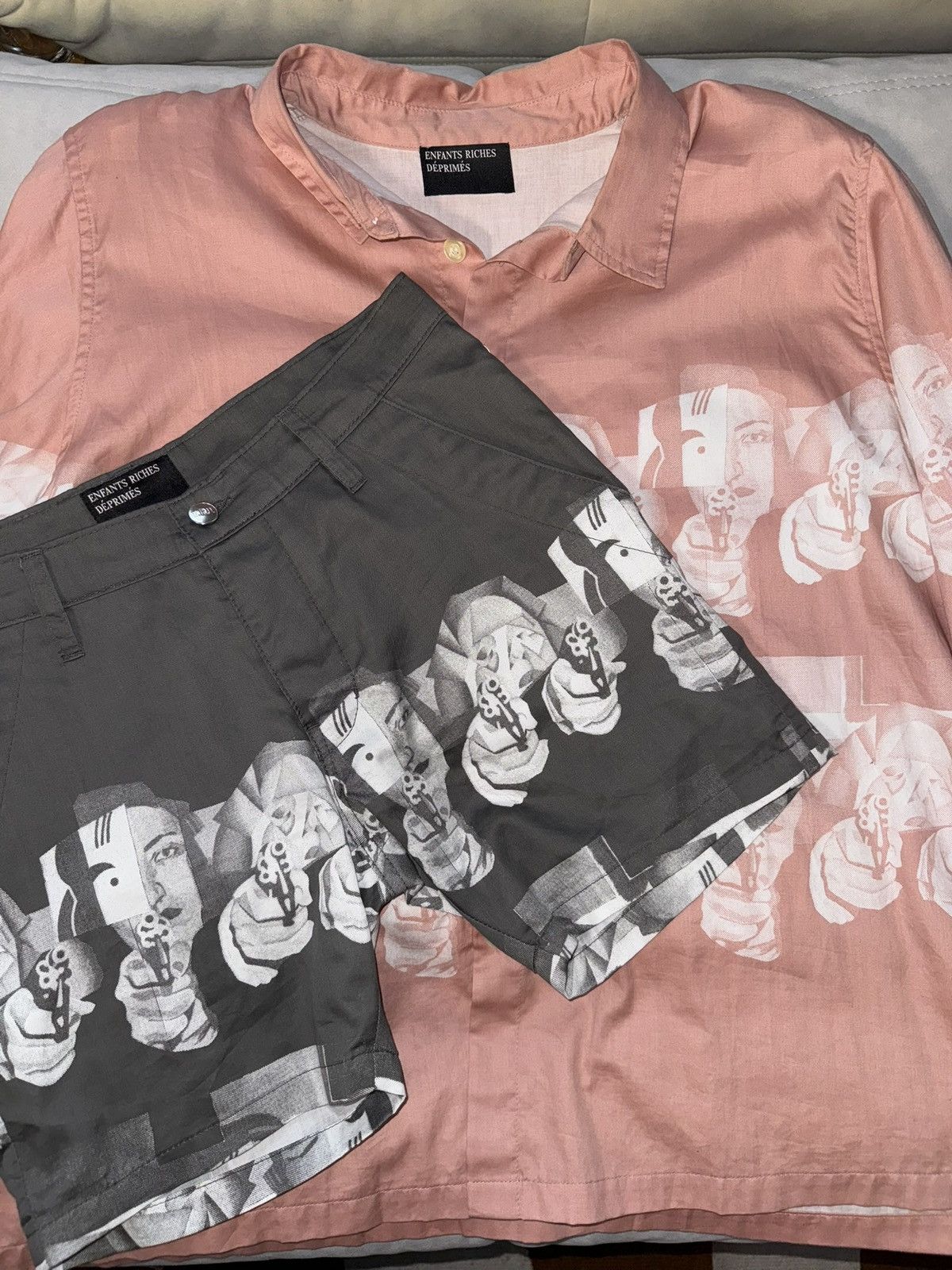 Enfants Riches Deprimes (1 OF 5) “GUNMAN” SS18 Ultra Rare Runway Shorts Size US 30 / EU 46 - 3 Thumbnail