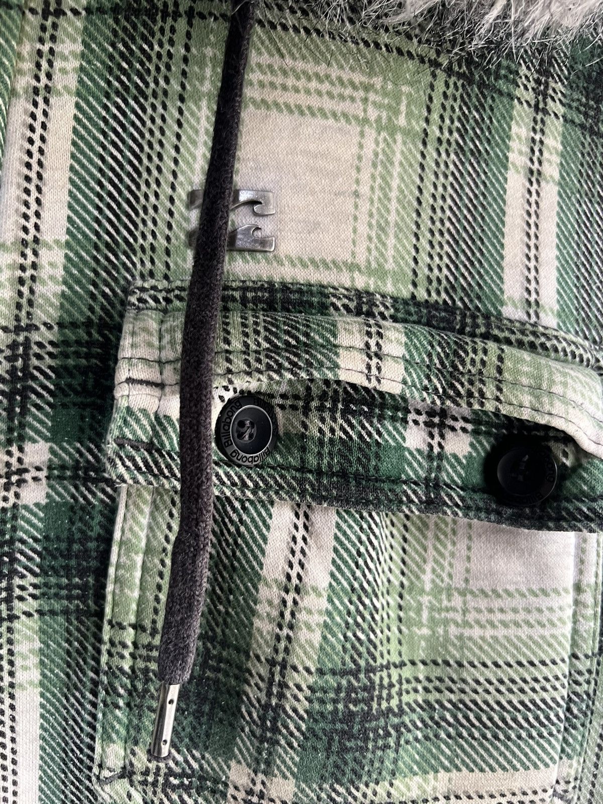 Billabong 🔥Vintage Billabong Plaid Sherpa Jacket Size US M / EU 48-50 / 2 - 8 Thumbnail