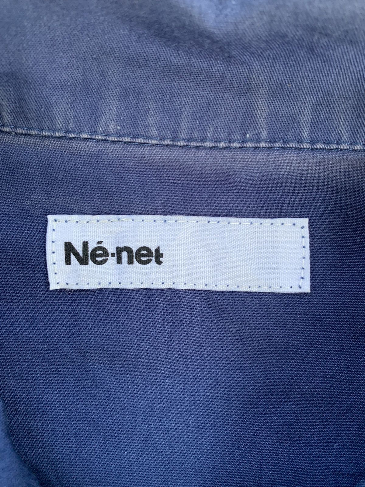 Issey Miyake × Japanese Brand × Ne-Net 2000s Ne-net by Issey Miyake Double Pocket Shirt Size US M / EU 48-50 / 2 - 9 Thumbnail